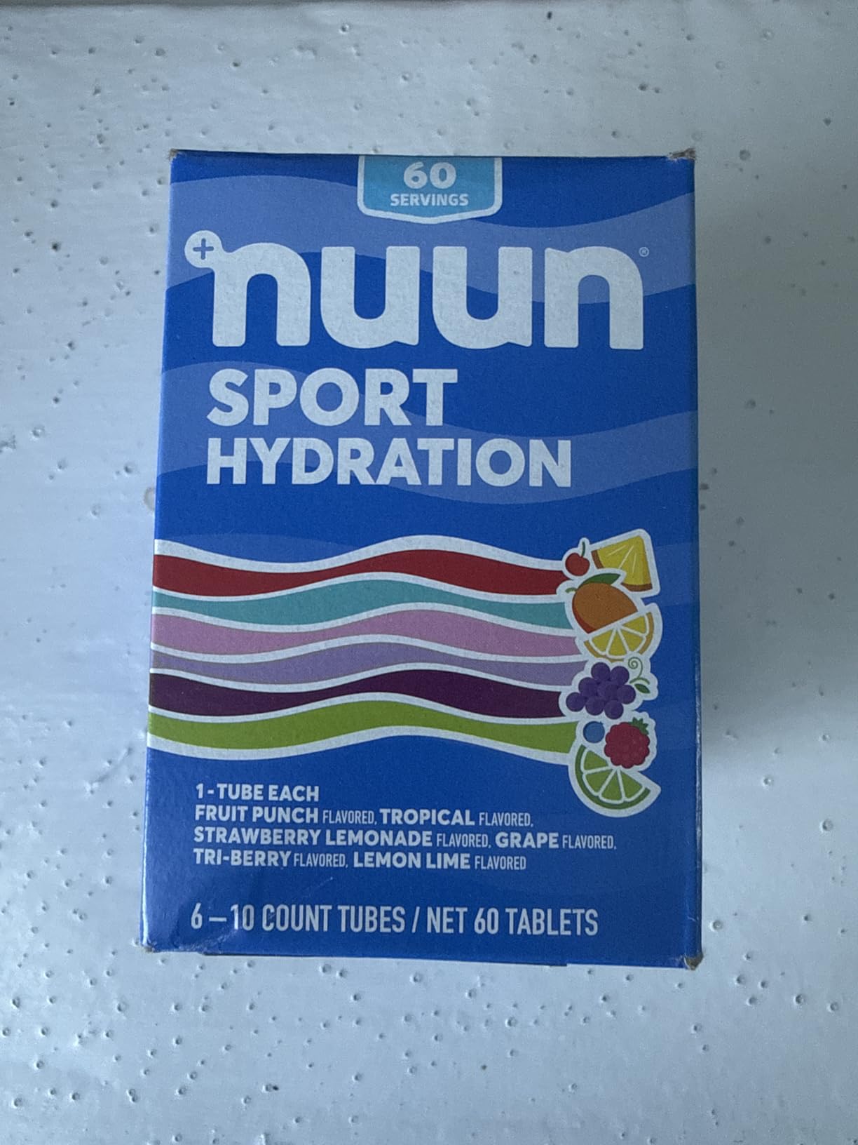 Nuun Sport Electrolyte Tablets, Gluten Free & Vegan, Mixed Flavor, 4 Pack (40 Servings Total) customer photo 1