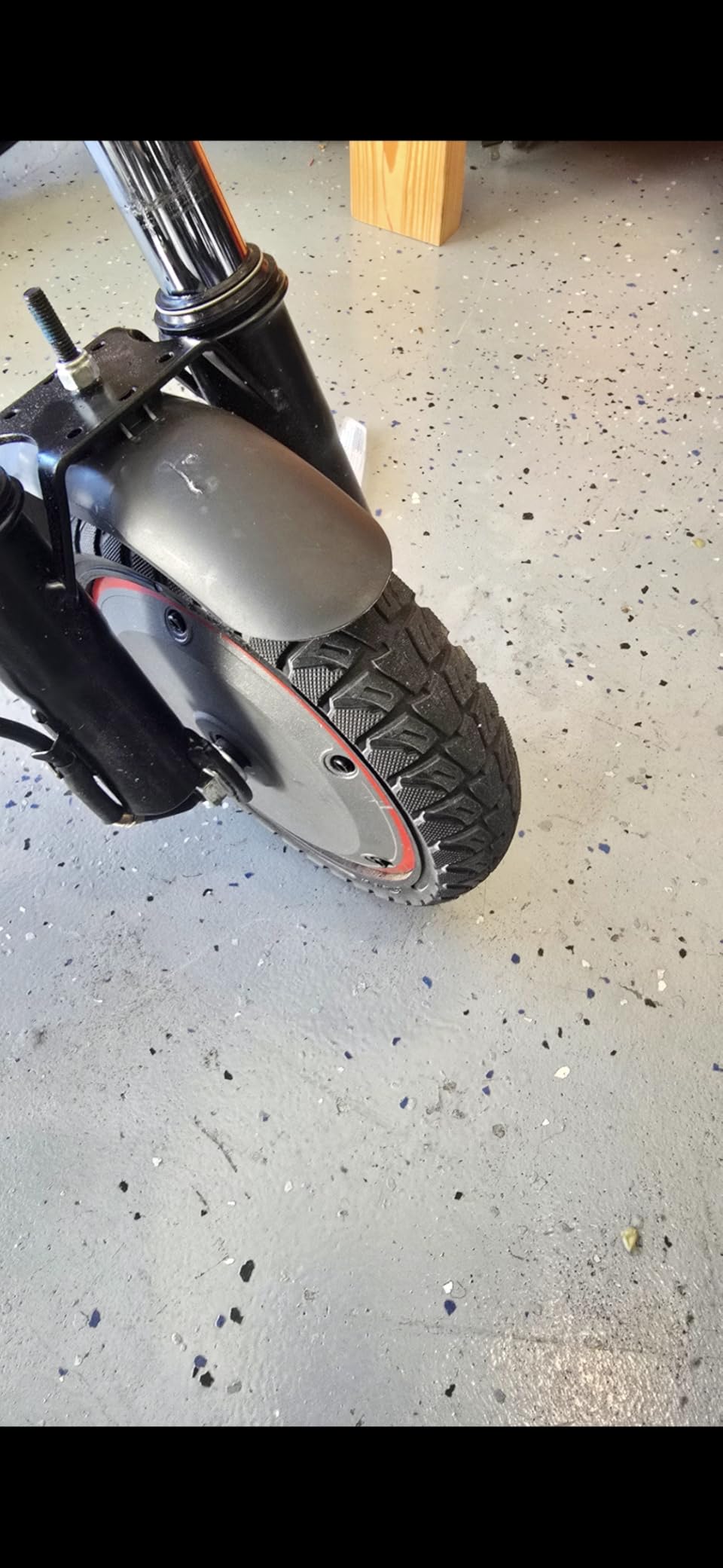 TOUBEUU Solid Tires 8.5x2 Inches for Electric Scooter, 50/75-6.1 Replacement Wheels, Rubber Tyre 8-1/2'' for Gotrax GXL V2/XR/APEX & Xiaomi M365/M365 Pro/Pro 2/1S and All 8.5'' Scooter - Black (2PCS) customer photo 1