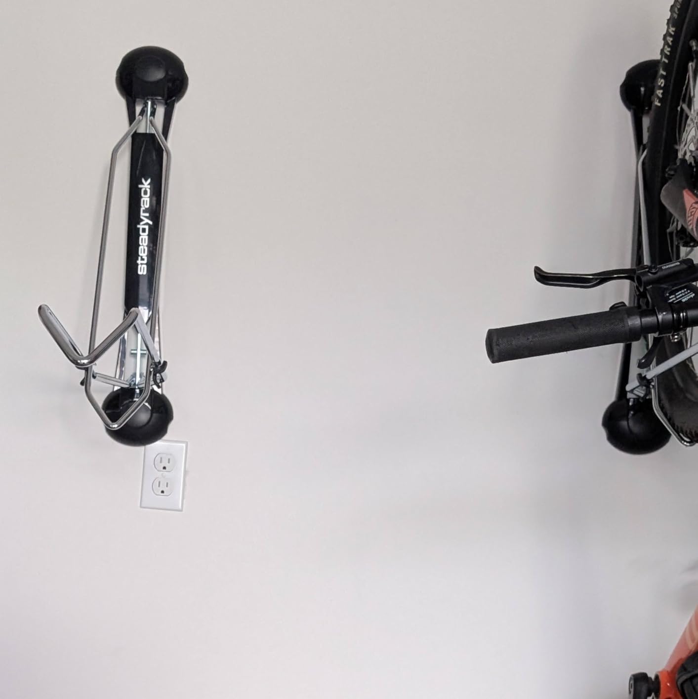 Steadyrack Bike Rack - Pivoting Mountain Bike Rack, Holds Up to 77 lbs, Fits 24