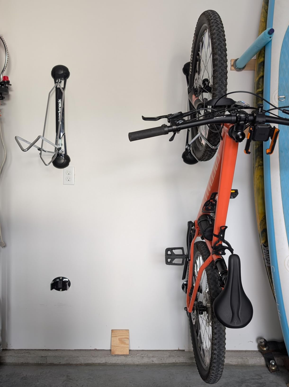 Steadyrack Bike Rack - Pivoting Mountain Bike Rack, Holds Up to 77 lbs, Fits 24