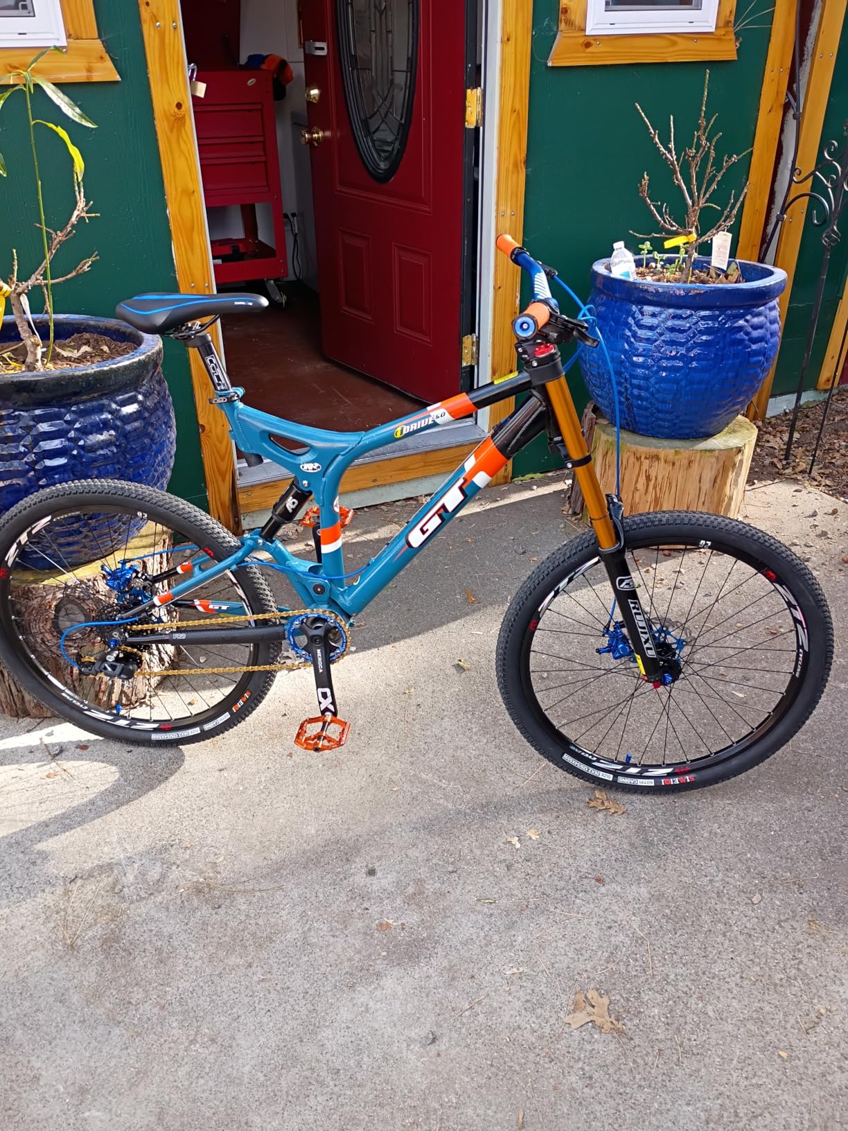 KS A5 Mountain Bike Rear Shock - Single Air Chamber Folding Shock Absorber - 125mm customer photo 1
