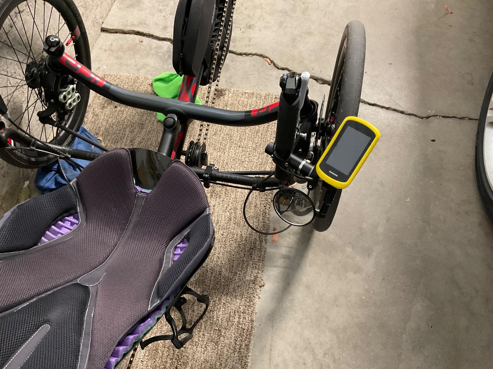 IIISOGNO Flush Out-Front Bike Mount for Garmin Edge GPS Computer, Extended Cycling Handlebar Mount customer photo 1