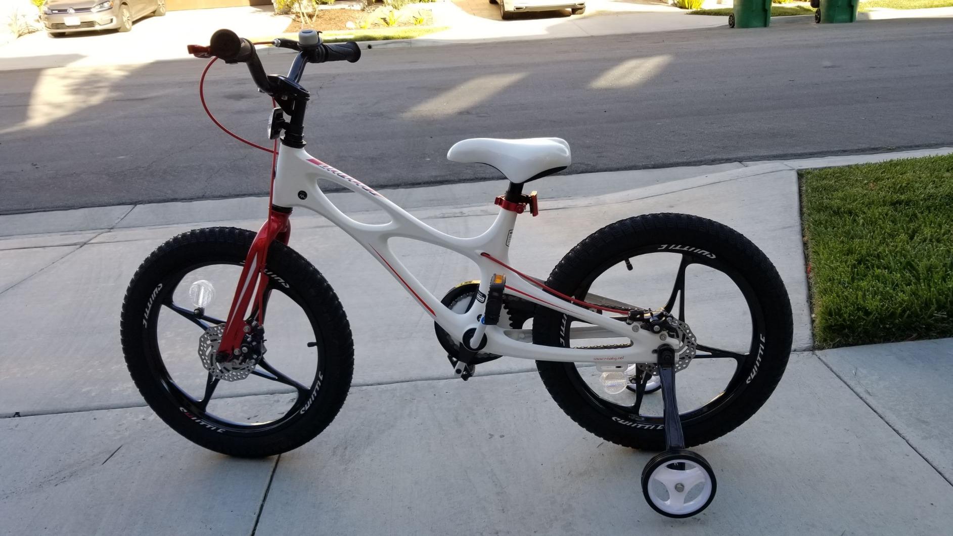 RoyalBaby Kids Bike Lightweight Magnesium Alloy, 14 16 18 Inch Children's Bicycle for Boys Girls Ages 3-9 customer photo 1