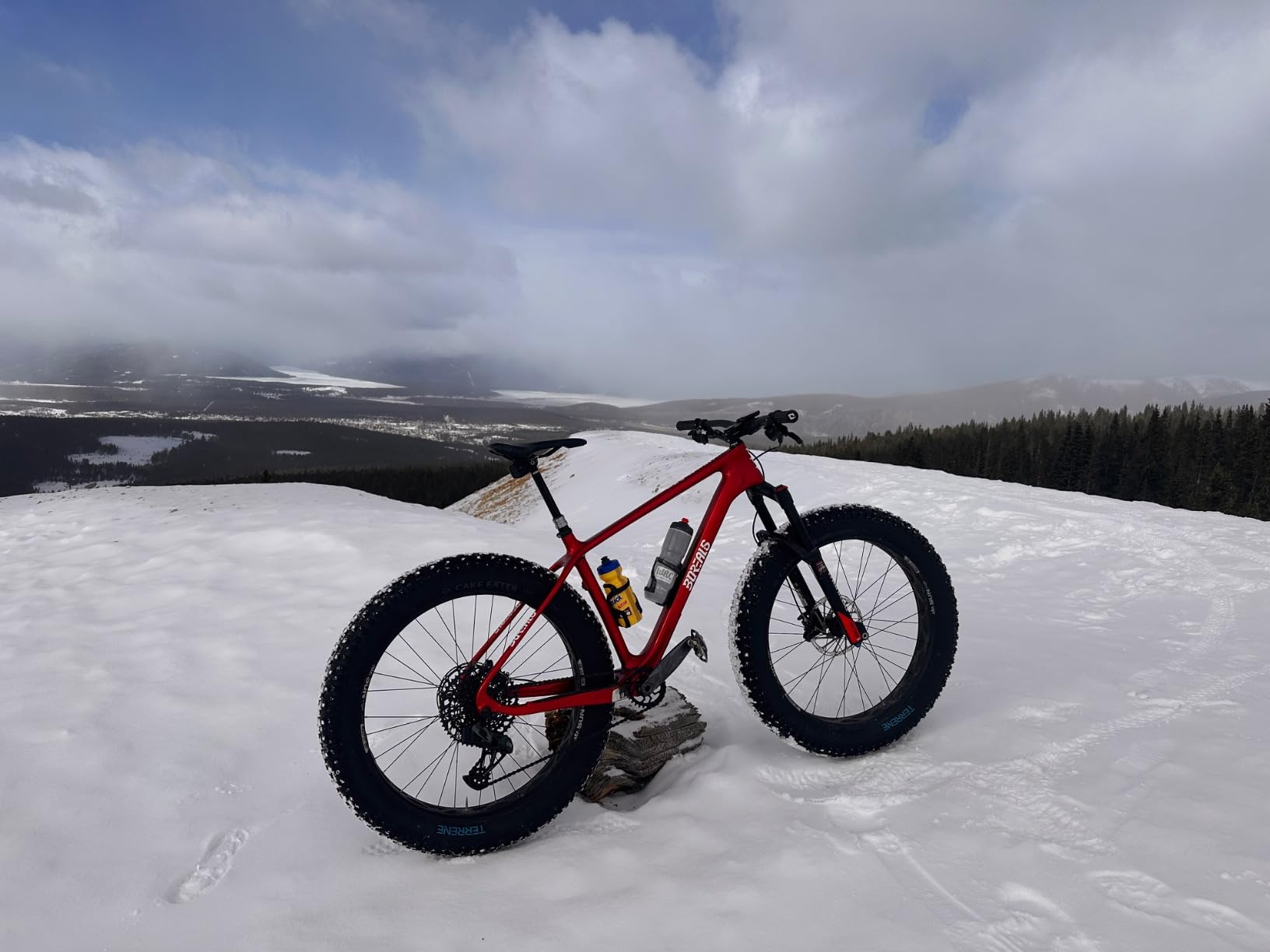 Fat Bike Tire by Terrene - Cake Eater Tubeless, Stud Capable, Fast Rolling Fat Tire - All Season Bike Accessories for Fat Tire and E-Bikes customer photo 2