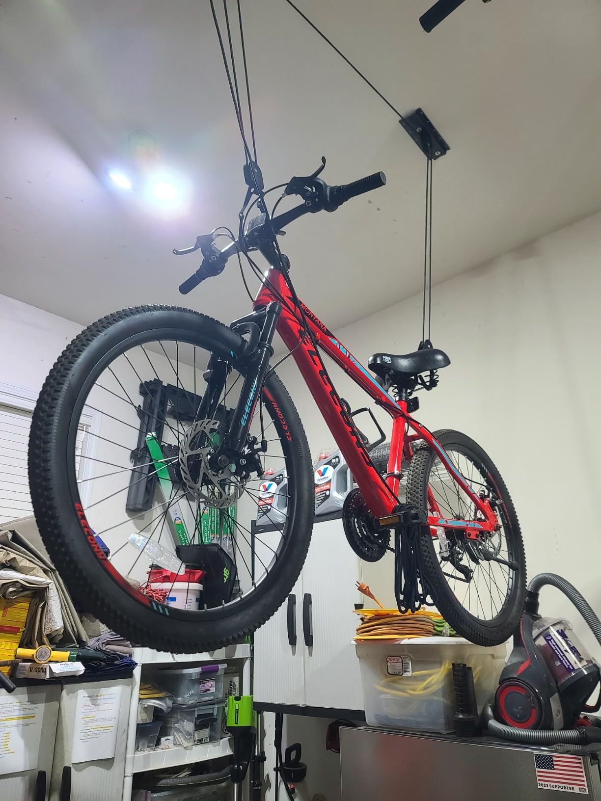 Ecarpat 24/26 Inch Mountain Bike, Full Suspension Mens Women Mountain Bike with 21 Speeds High-Carbon Steel Frame and Disc Brakes, Adult Sport Bicycle for Trail Snow Commuter City Road customer photo 2
