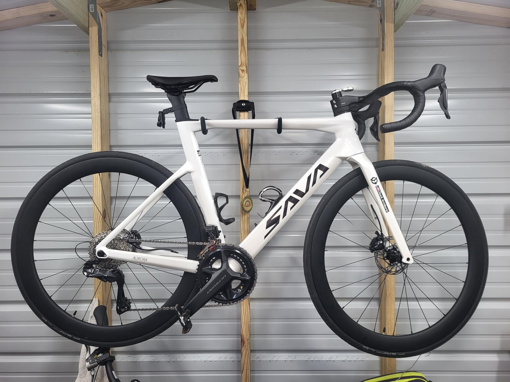 SAVADECK Carbon Fiber Road Bike, 24 Speeds Shifting Road Bicycle with Shimano Ultegra Di2 8170 Groupset, Carbon Race Bike with Carbon Frame and Carbon Wheelset Disc Brake for Adult customer photo 1