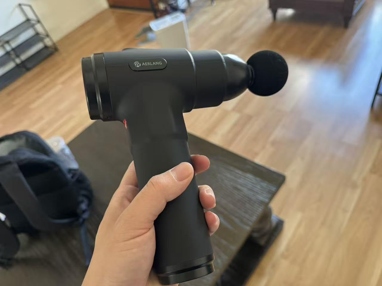 Massage Gun with Heat Massager Deep Tissue Muscle Massager Gifts for Men | Back Massager for Athletes for Pain Relief Percussion Handheld Massage Gun Birthday Gifts for Him 7Heads&Silent Carrying case customer photo 1