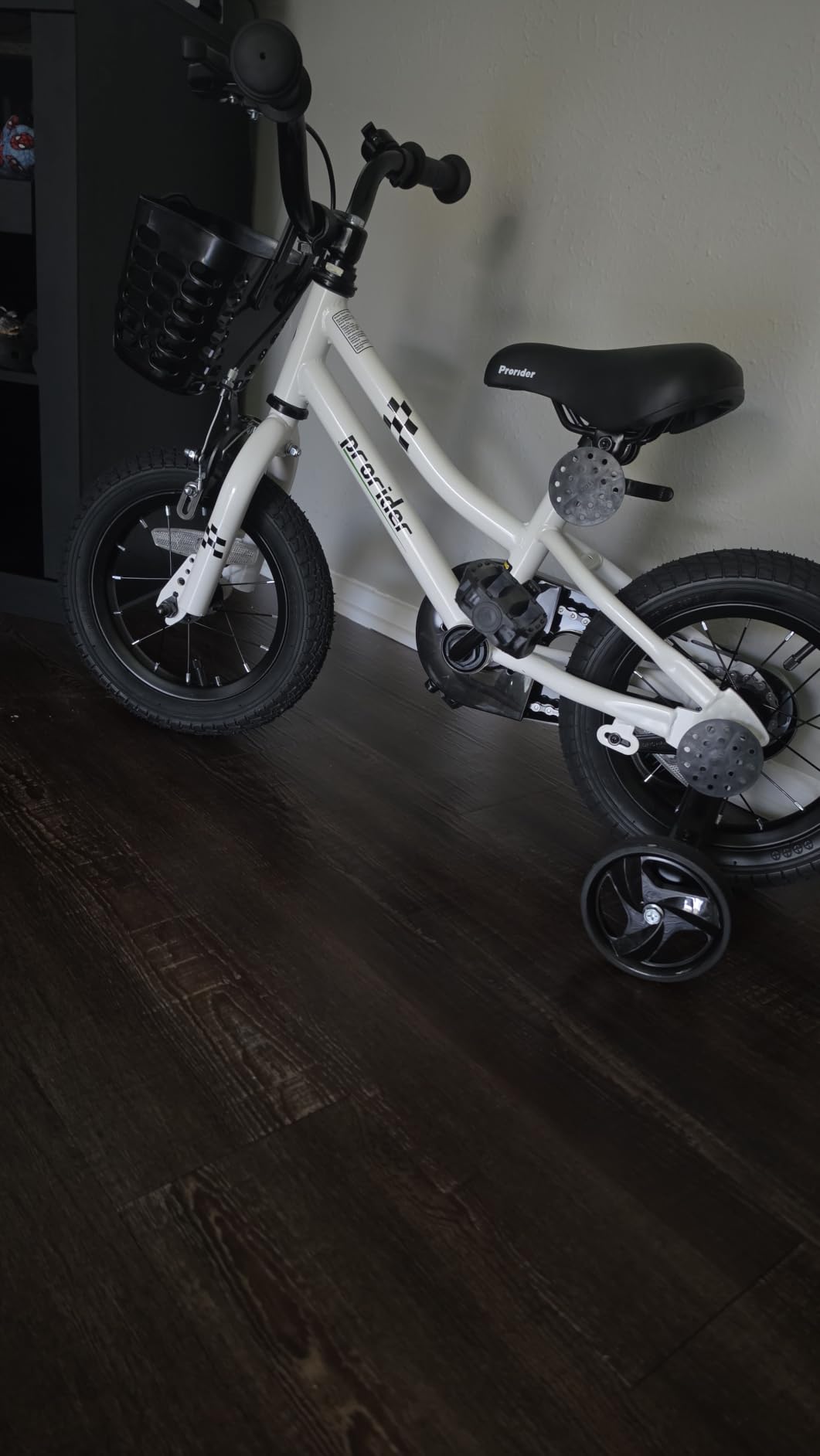 BABY JOY Kids Bike, 12 14 16 18 Inch Boys Girls Bike for 3-8 Years w/Training Wheels, 20 Inch Children Bicycle for 8+ Teens w/Kickstand, Handbrake, Coaster Brake & Removable Basket, Sporty Bicycle customer photo 2