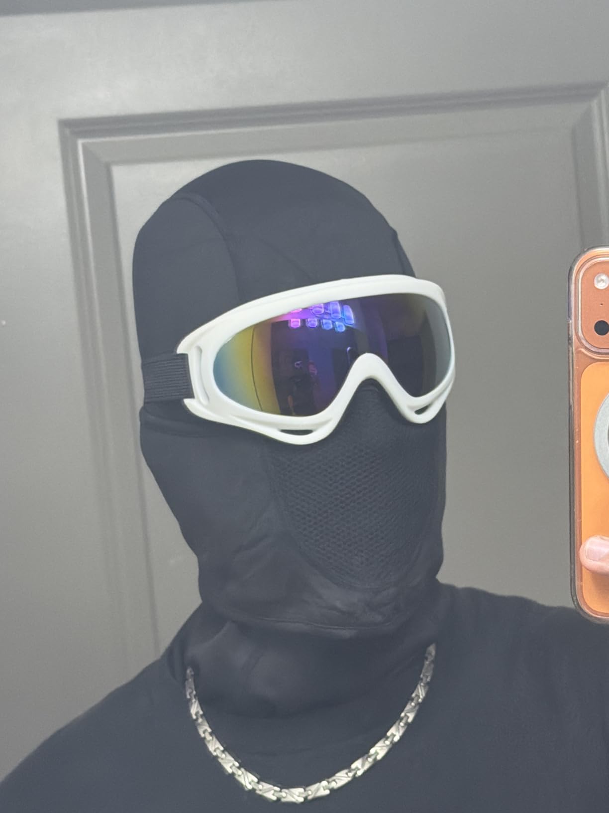 Balaclava Face Ski Mask with Movable Design for Men Women-Fleece Winter Face Covering for Cold Weather Skiing Outdoor Work customer photo 2