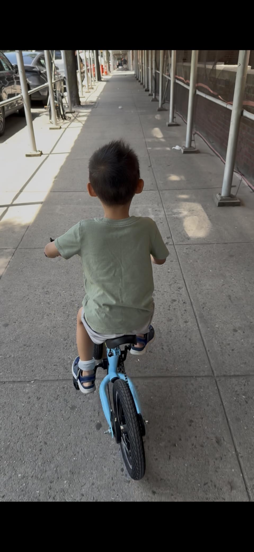Balance Bike 2 in 1, The Dual Use of a Kids Balance Bike and Toddler Bike, for 2 3 4 5 6 7 Years Old - 12 14 16 Inches with Training Wheels, Brake, Pedal customer photo 1