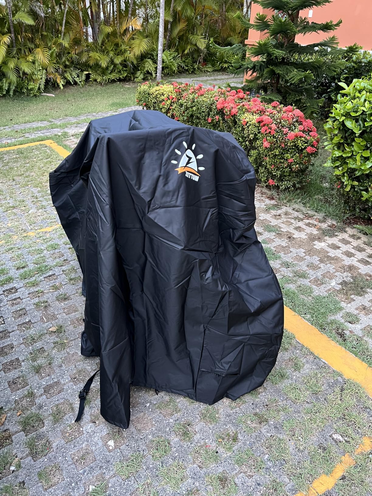 Bike Cover for 2 Bikes - 600D Bike Covers Outdoor Storage Waterproof & Heavy Duty, Bicycle Cover for 2 eBike, Mountain Bike, Road Bike, Hybrid Bike, Beach Cruiser Bike, Scooter and More customer photo 2