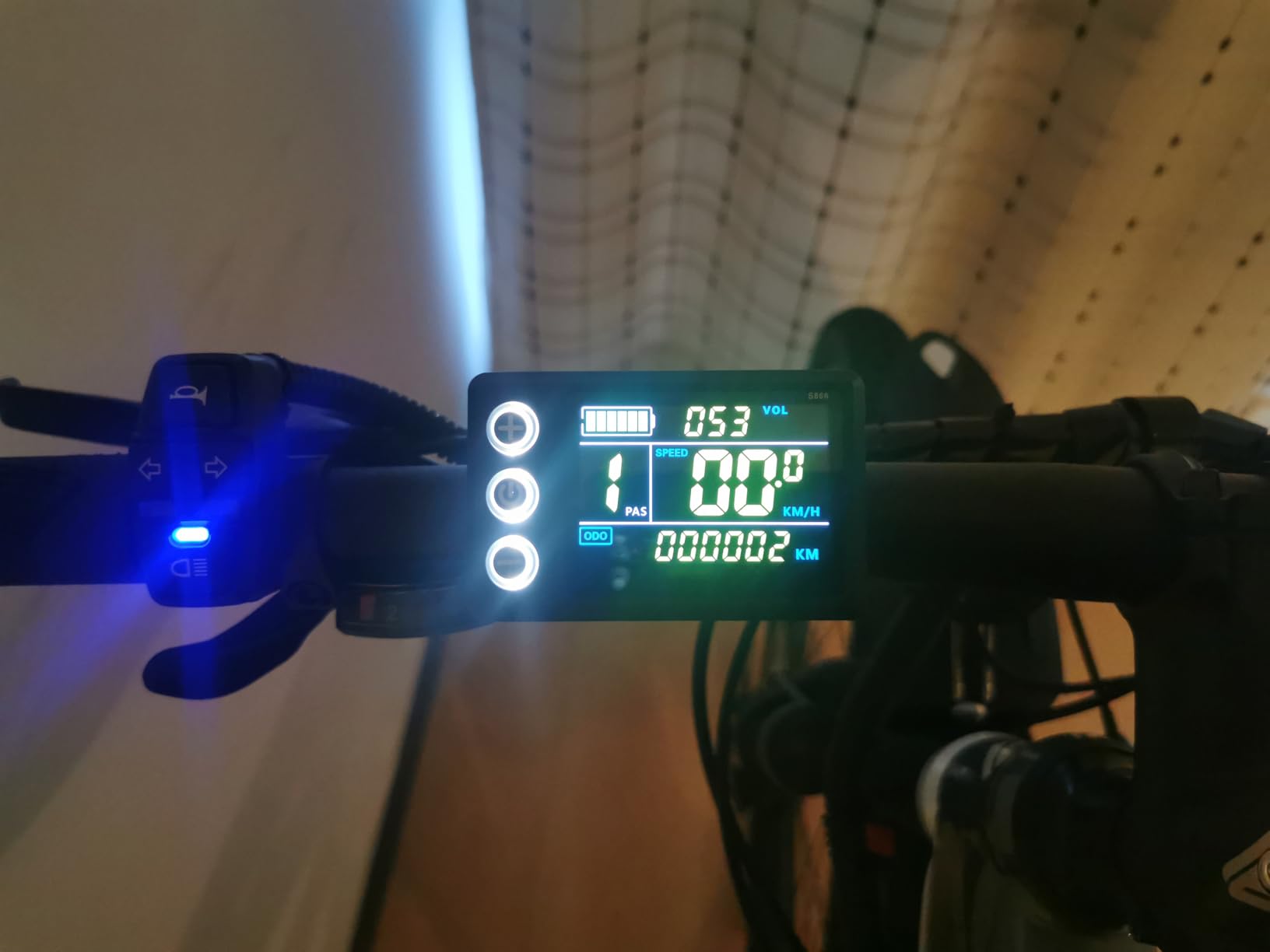 Ebike 40A Sine Wave Controller with CS866 Color Display, Adjustable Throttle & PAS for 500W 800W 1000W 1800W Electric Bicycles Hub Motor customer photo 1