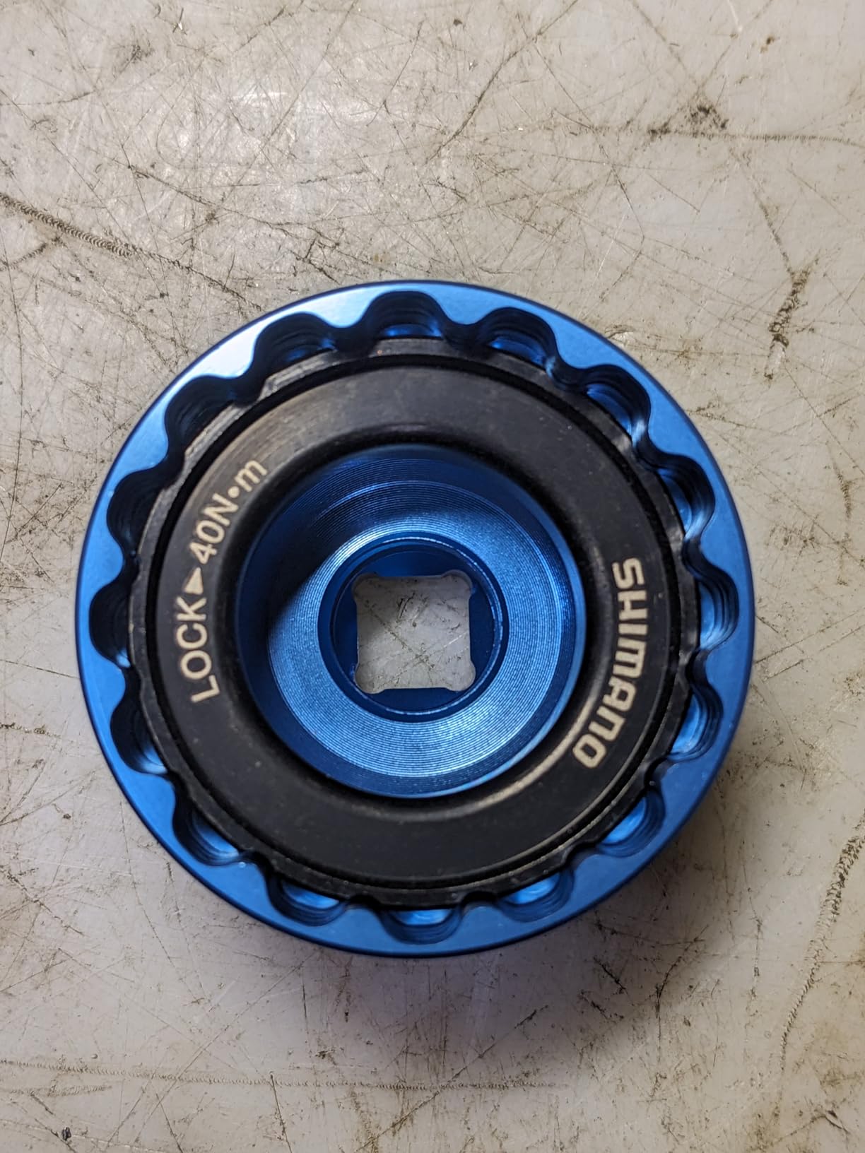 16-Notch Bottom Bracket Tool Bottom Compatible with Shimano, Chris King, SRAM, Wheels, FSA MegaExo, Surly, Hope customer photo 1