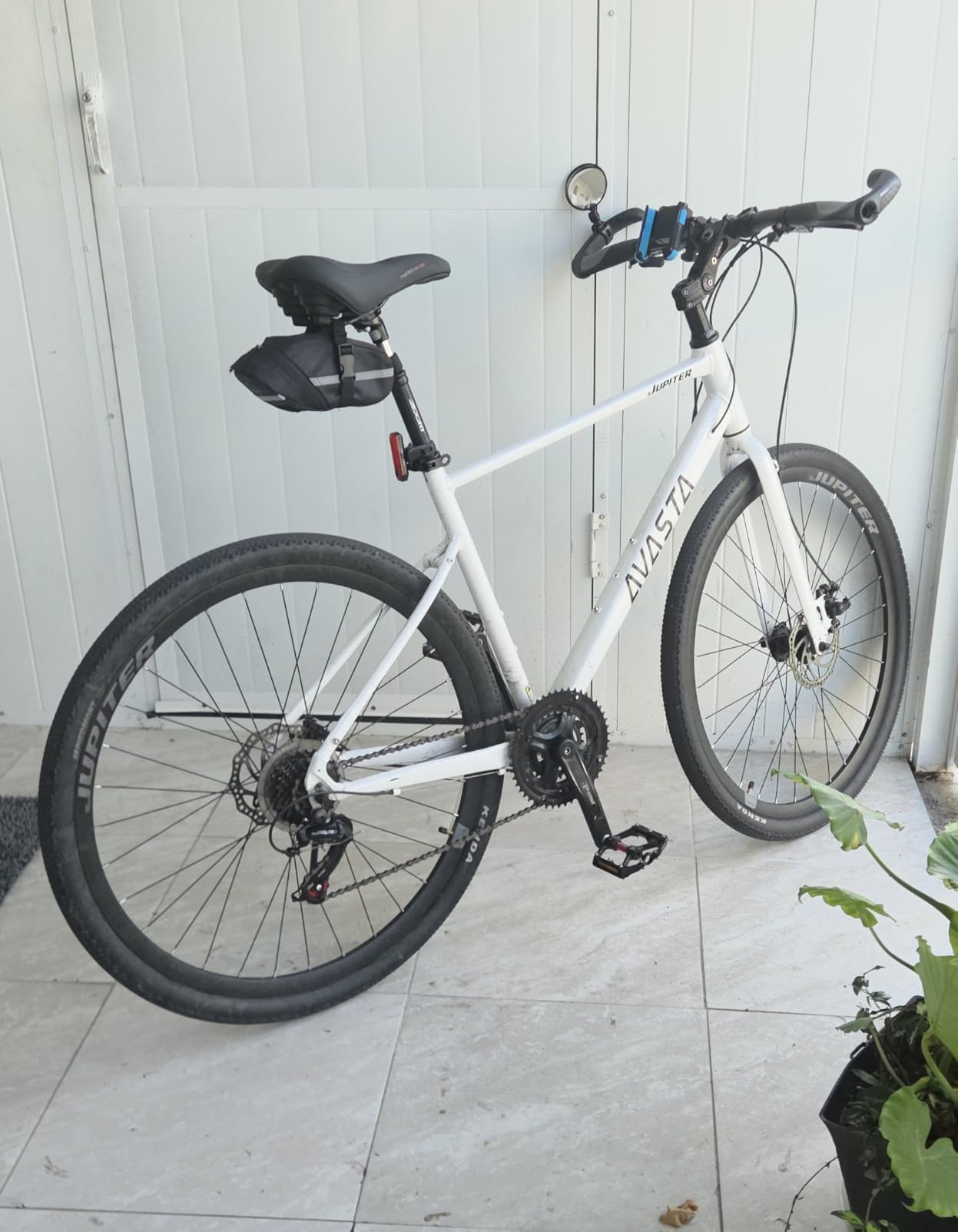 AVASTA Jupiter 700C Road Adult Step-Over Hybrid Cycling Bike Bicycle, Aluminum Frame, 21-Speed, Dual Disc Brakes, Multpile Colors for Men Woman Male Female customer photo 1