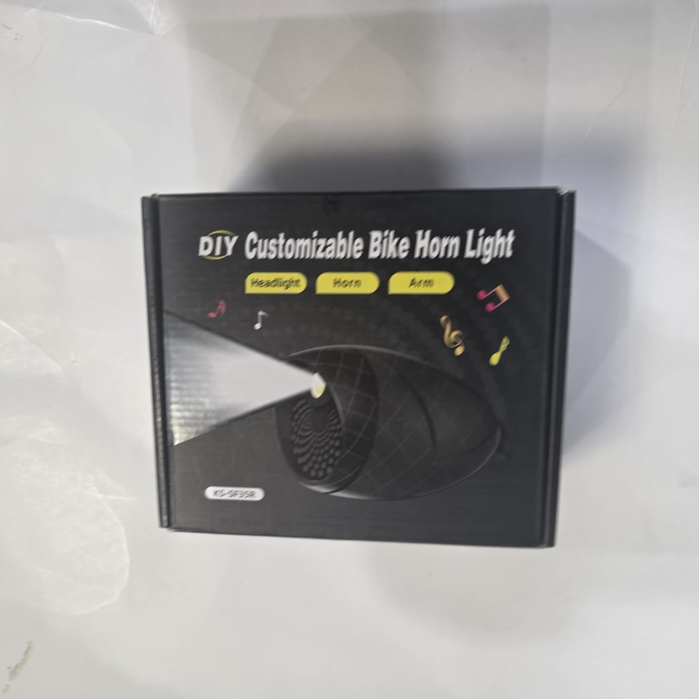 Bike Horn with Headlight 2-in-1,118dB Deep Bass Electric Bicycle Bell,6-Level Volume,3 Light Modes,USB-C Rechargeable,IP65 Waterproof,DIY Customizable Ringtone for Mountain Road E-Bike Scooter customer photo 2