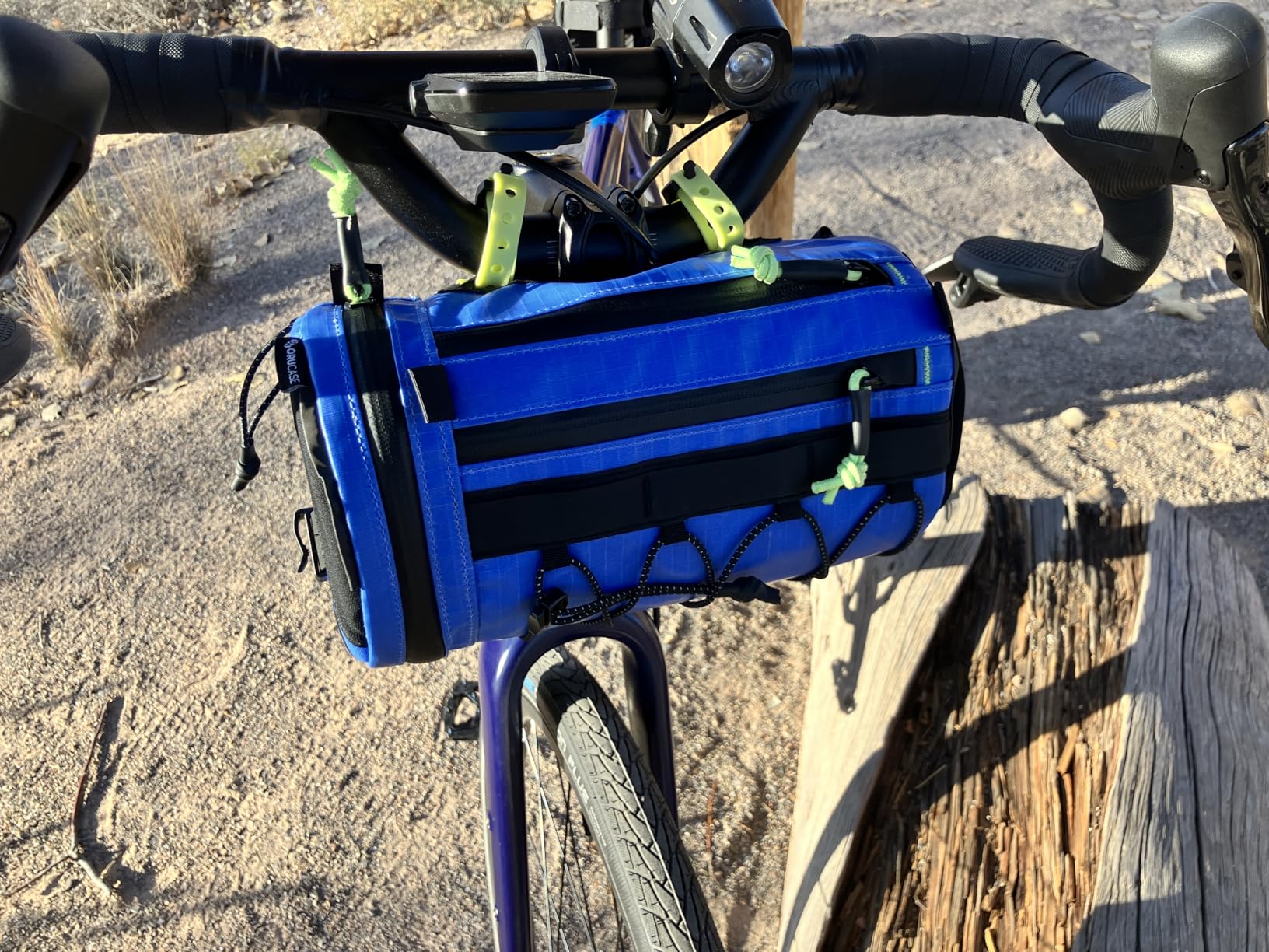 ORUCASE Smuggler HC Bike Handlebar Bag - Waterproof Bike Bags for Bicycles - Insulated Storage Bicycle Bag - 3L customer photo 2