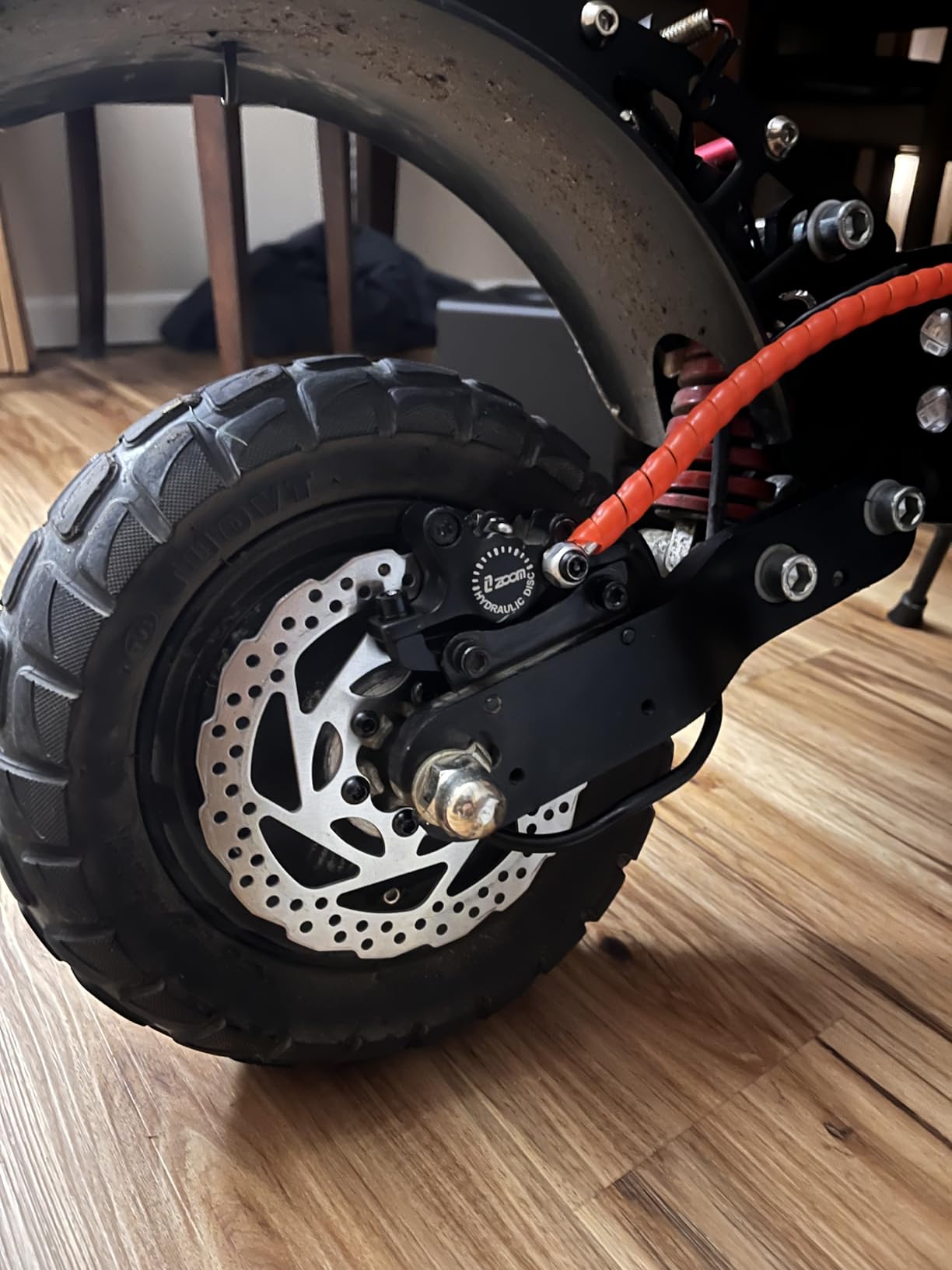 2Pcs 140mm 160mm 180mm Bike Disc Brake Rotor with 12 Bolts, Vacuum Coating Technology, Center Hole Distance 44mm, for MTB, Mountain Road Bikes, BMX (2pcs, 180mm) customer photo 1