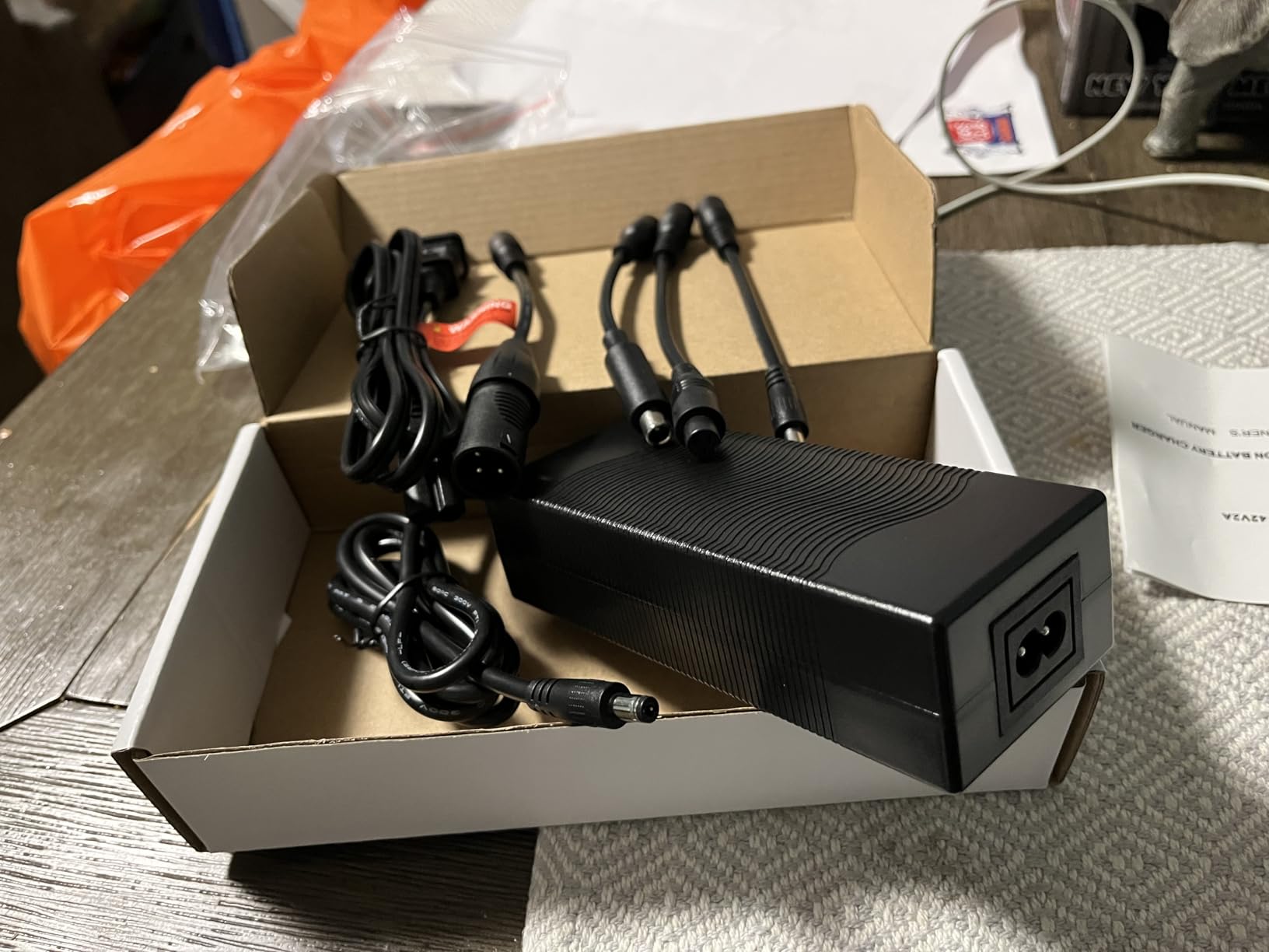 UL Listed 42V 2A Replacement Electric Scooter Charger for 36V with 4 Plugs, Compatible with Scooter Power Adapter customer photo 2