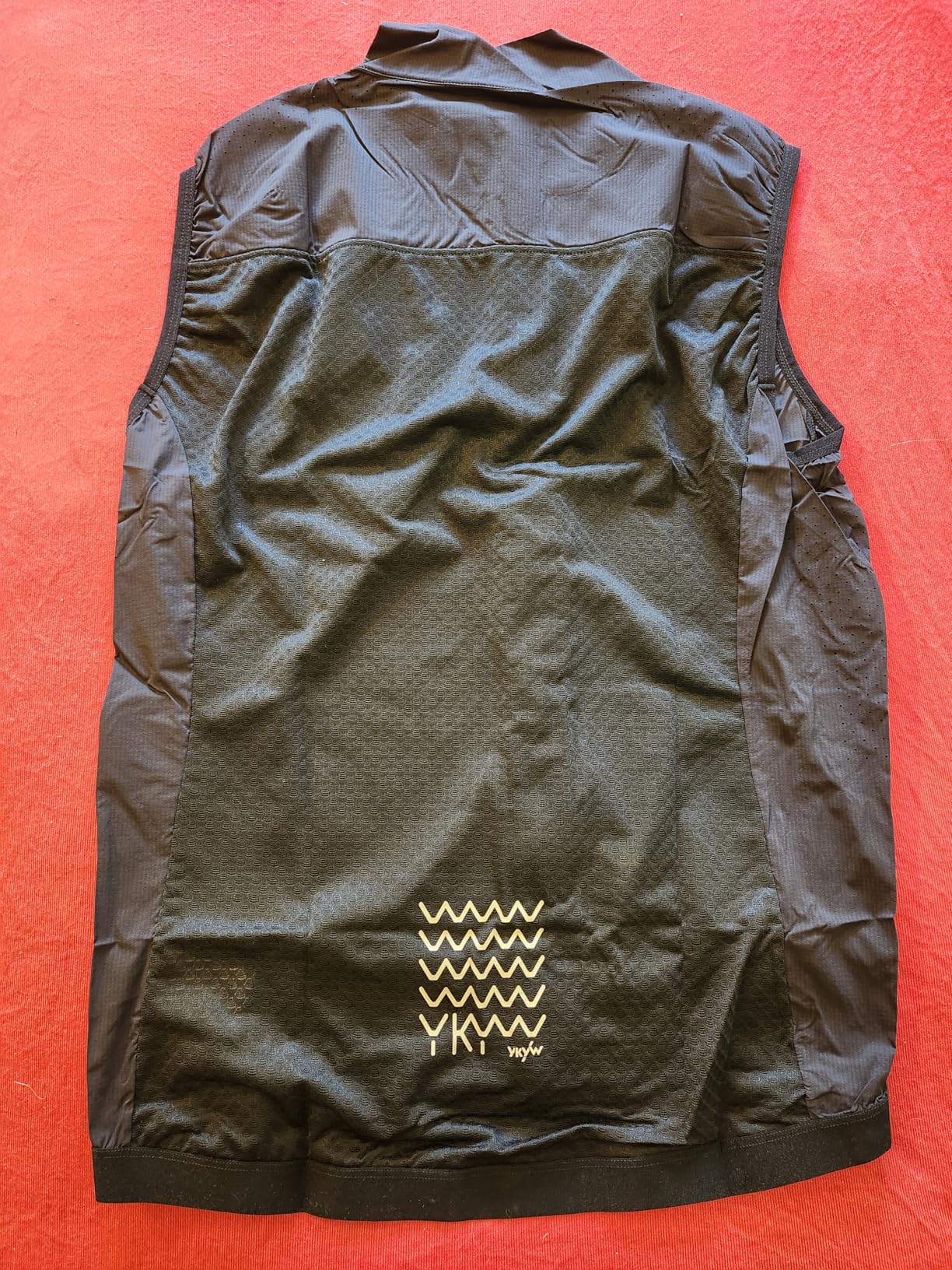YKYWBIKE Cycling Vest for Men,Micro Softshell Windproof Bike Vest,Water Resistance Sleeveless Cycling Windbreaker customer photo 2