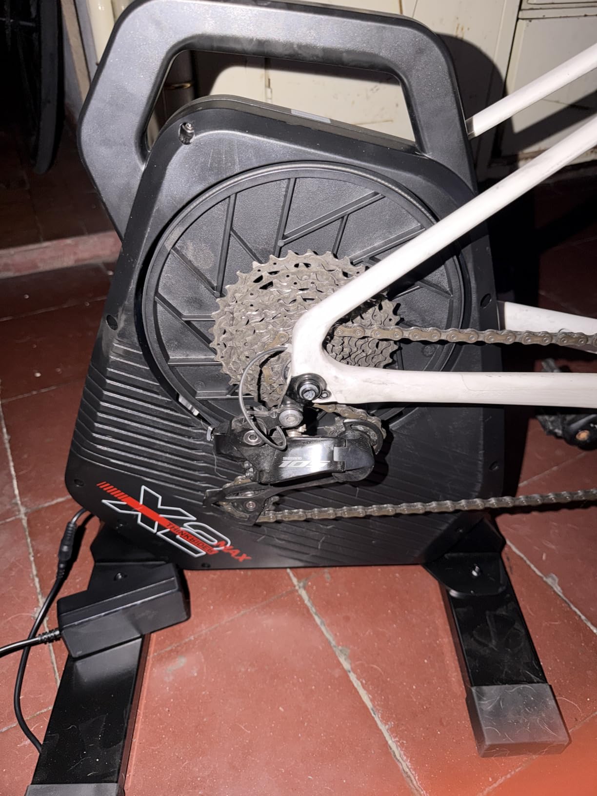 ThinkRider X2Max Smart Bike Trainer Cycle Trainer Bicycle Trainer, Quiet Portable Design for Indoor Driving, Simulates 18% Slope, ANT + & BLE customer photo 1