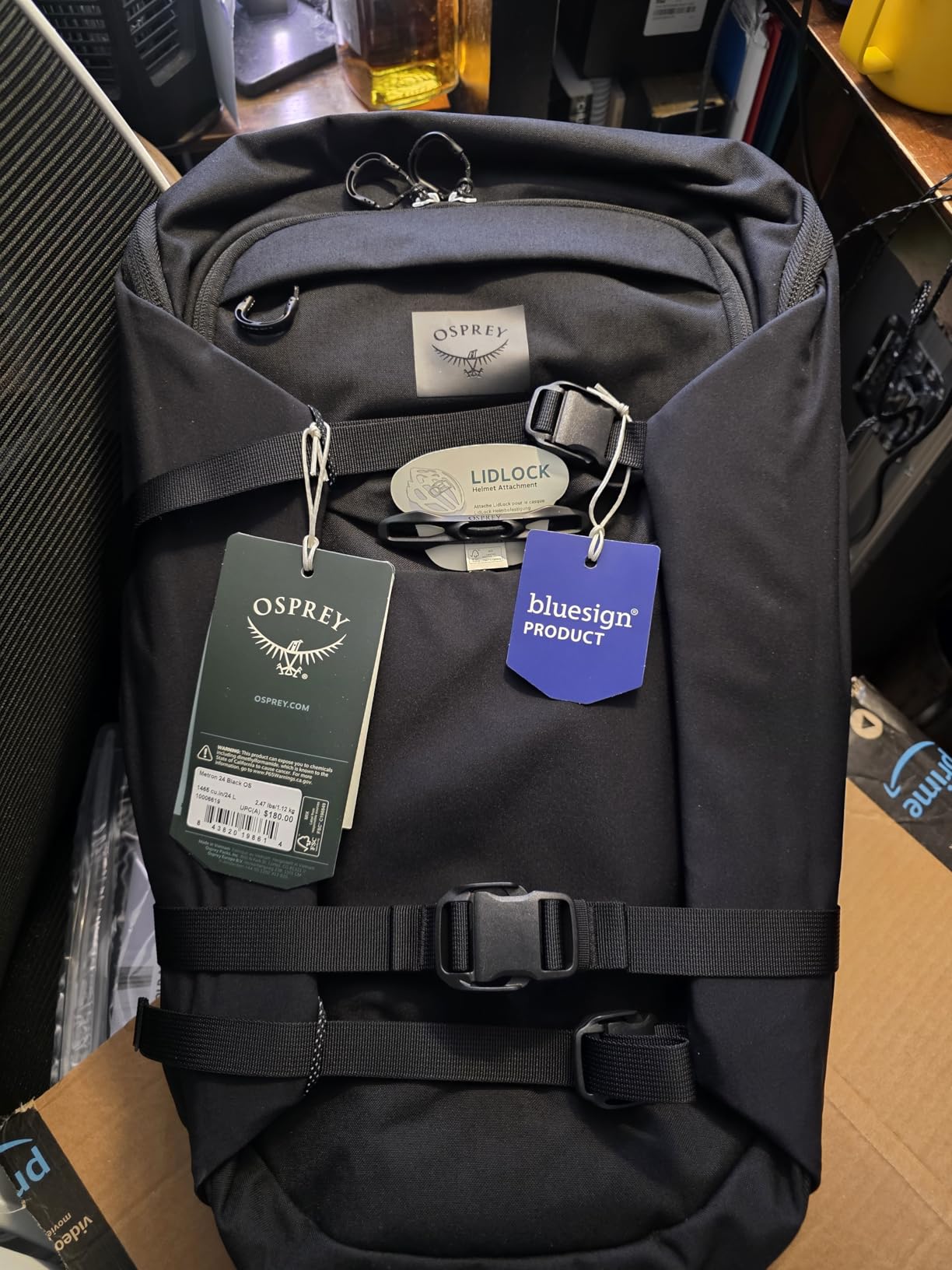 Osprey Metron 24L Commuter Bike Backpack, Black customer photo 1