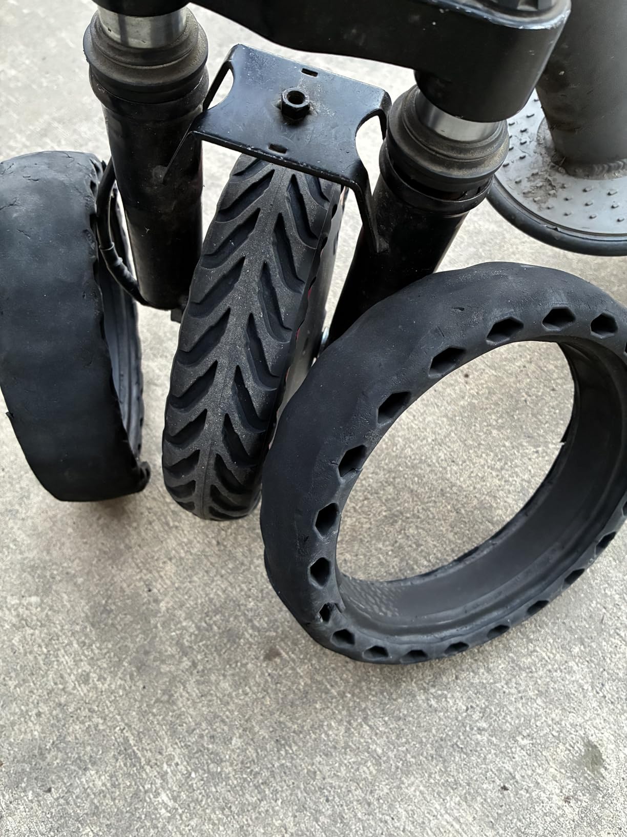 8.5x2 '' Solid Tires for Electric Scooters 50/75-6.1 Scooter Tire Compatible with Xiaomi m365/Mijia Mi m365 Pro/GTRAX GXL V2/GTRAX XR and All 8 1/2 x2/50/75-6.1 Scooters (2pcs) customer photo 1