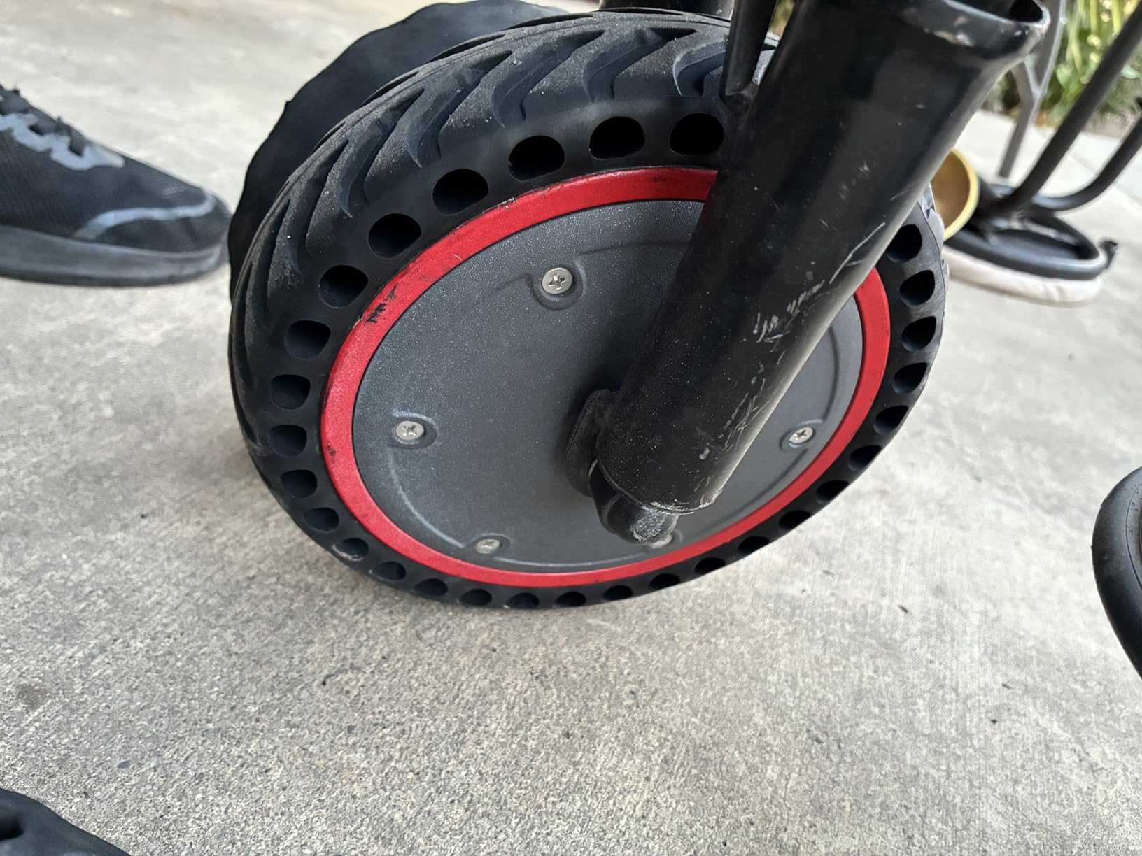8.5x2 '' Solid Tires for Electric Scooters 50/75-6.1 Scooter Tire Compatible with Xiaomi m365/Mijia Mi m365 Pro/GTRAX GXL V2/GTRAX XR and All 8 1/2 x2/50/75-6.1 Scooters (2pcs) customer photo 2