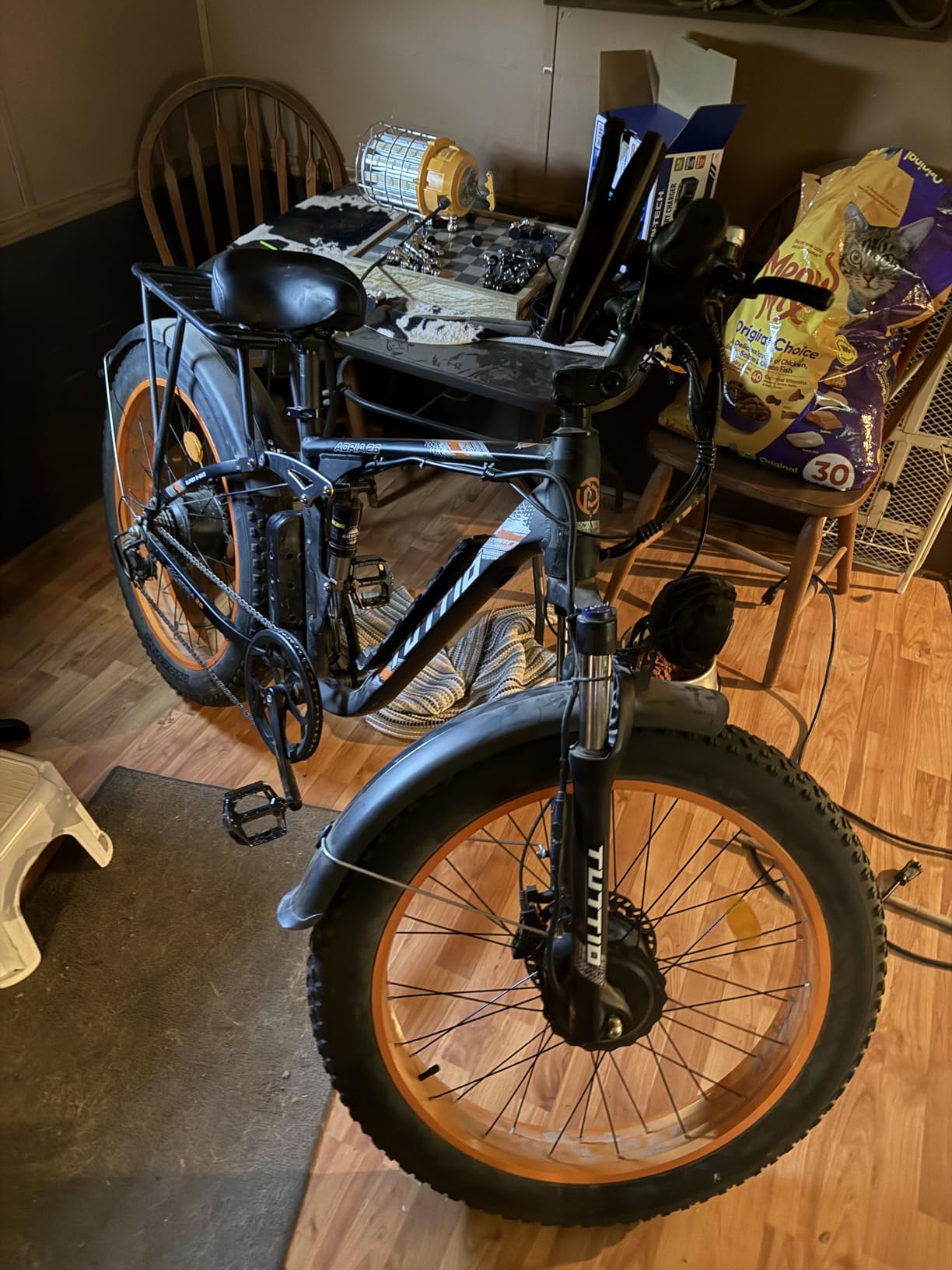 E-Bycco 6000W Peak Dual Motor Electric Bike for Adults, 52V 32AH Battery, Fast 45-50 MPH & 100 Miles Long Range EBike, Full Suspension, Hydraulic Brake, 24