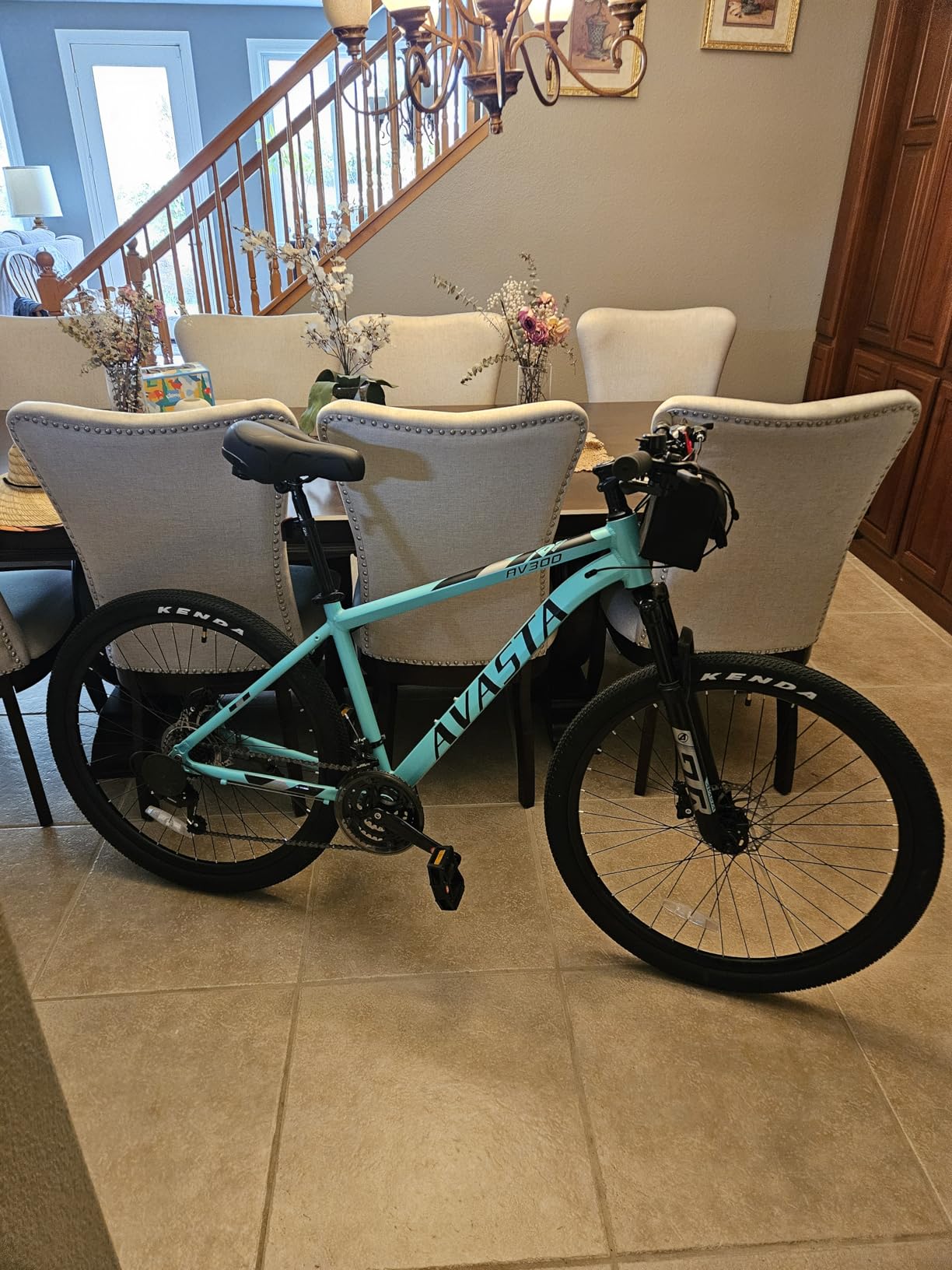 AVASTA AV300 26 27.5 Inch Mountain Bike MTB for Adult Man Women Male | Lightweight Aluminum Alloy Frame, Dual Disc Brakes, Front Suspension, 21-Speed Gear Shifter, Half Hidden Brake Cables customer photo 1
