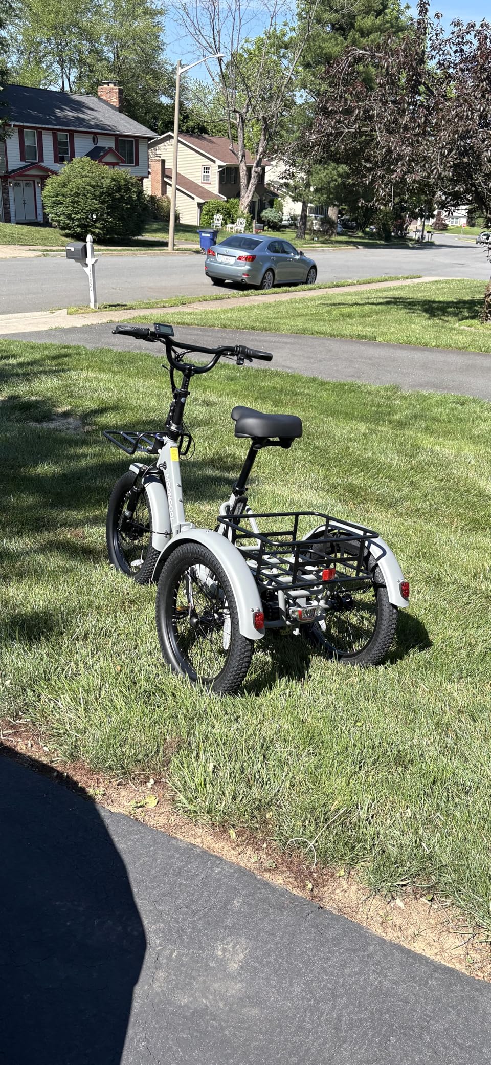 MOONCOOL Electric Trike for Adults, 500W/750W 48V Electric Tricycle for Adults, 20