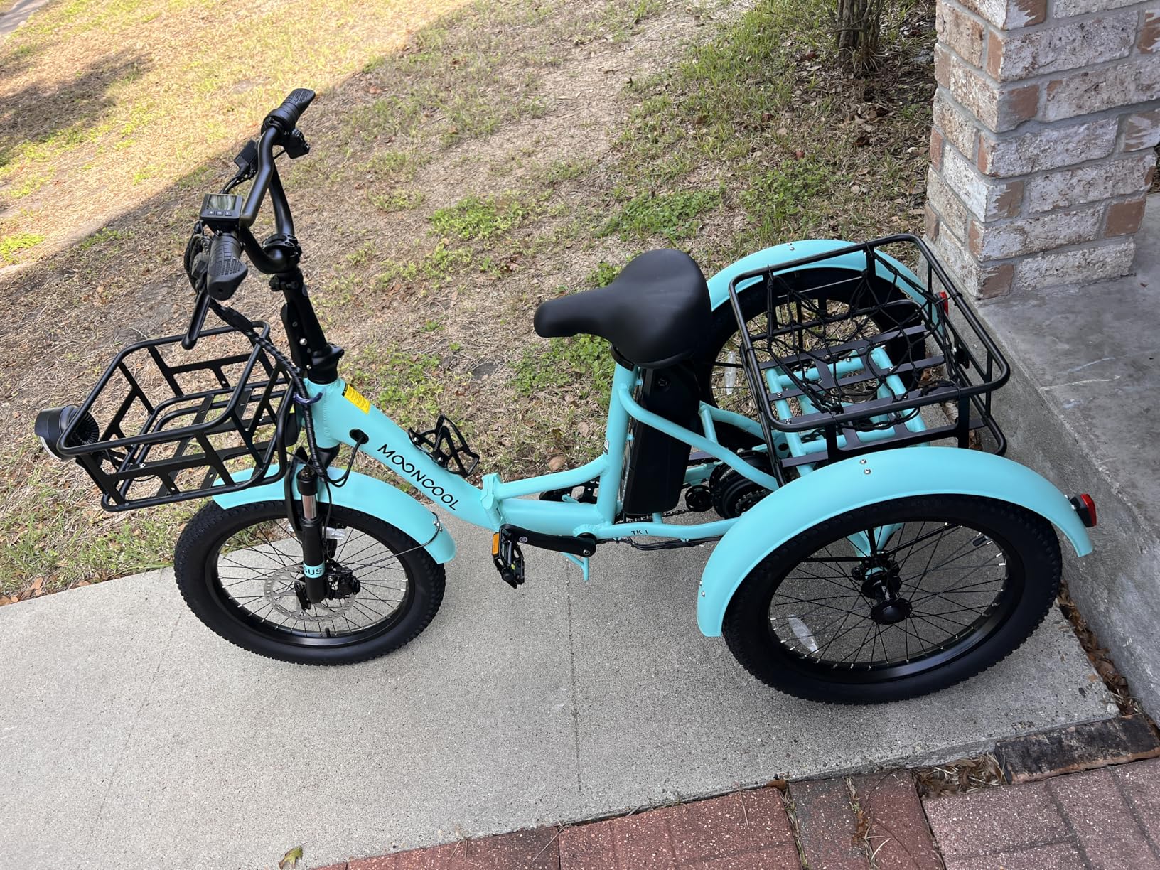 MOONCOOL Electric Trike for Adults, 500W/750W 48V Electric Tricycle for Adults, 20