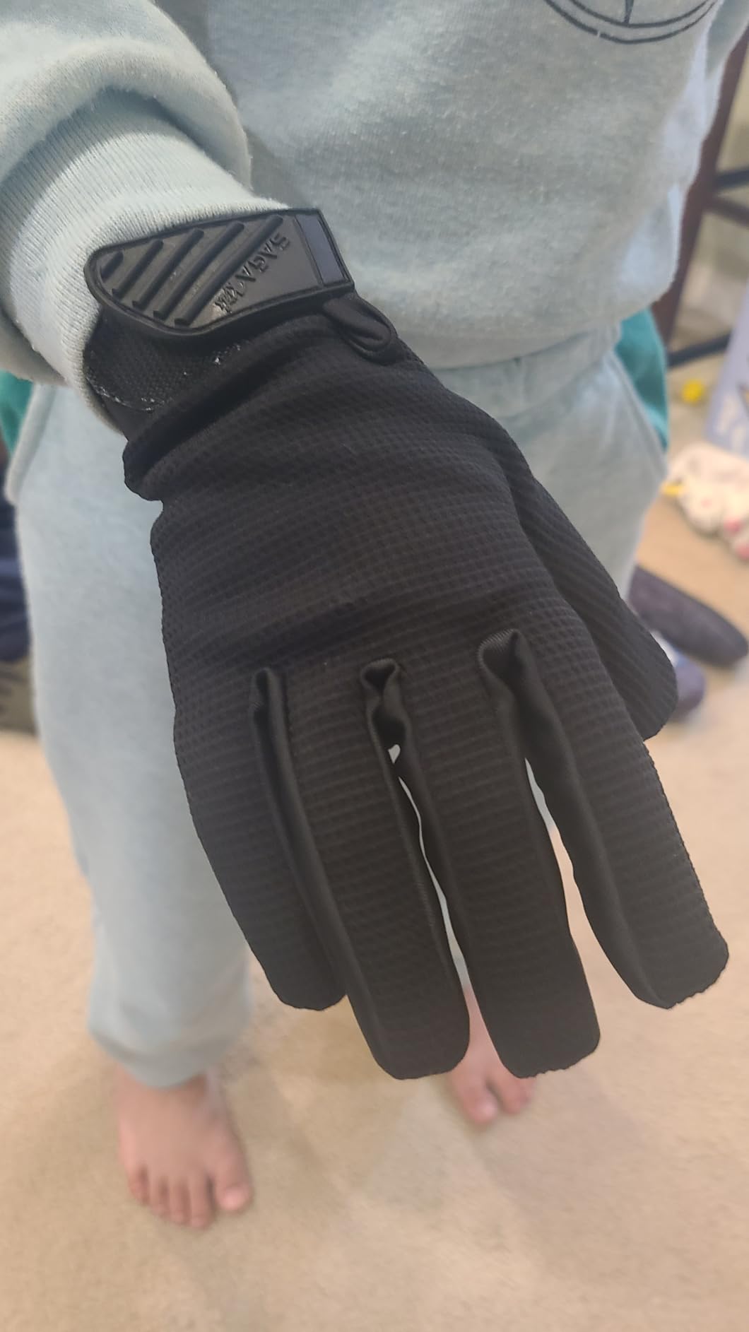 Kids 3 Packs Cycling Gloves - Full Finger Bike Gloves for Boys & Girls, Non-Slip Motorbike Gloves for BMX, MTB, Scooter & Outdoor Sports customer photo 1
