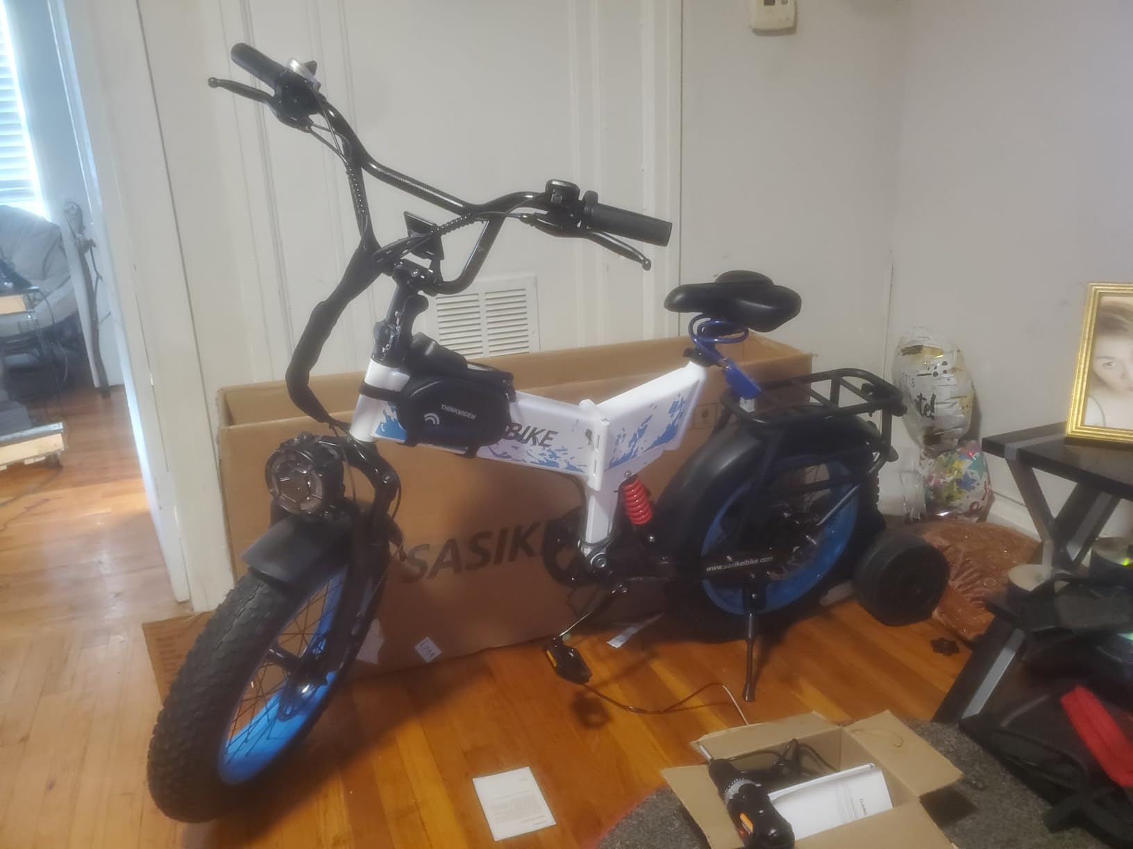 vefreedom 1500W Folding Electric Bike for Adults, 52V 20AH Large Removable Battery E Bike, 70 Miles Max Range, 20