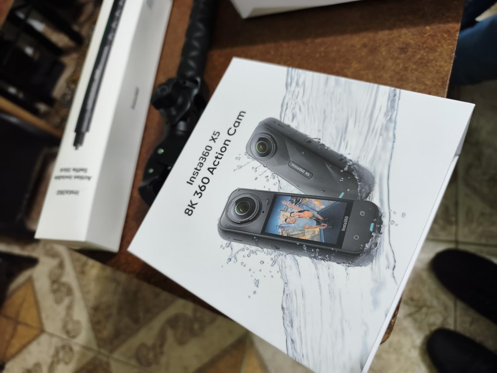 Insta360 X5 Essentials Bundle - Waterproof 8K 360° Action Camera, Leading Low Light, Invisible Selfie Stick Effect, Rugged and Replaceable Lens, 3-Hour Battery, Built-in Wind Guard, Stabilization customer photo 1