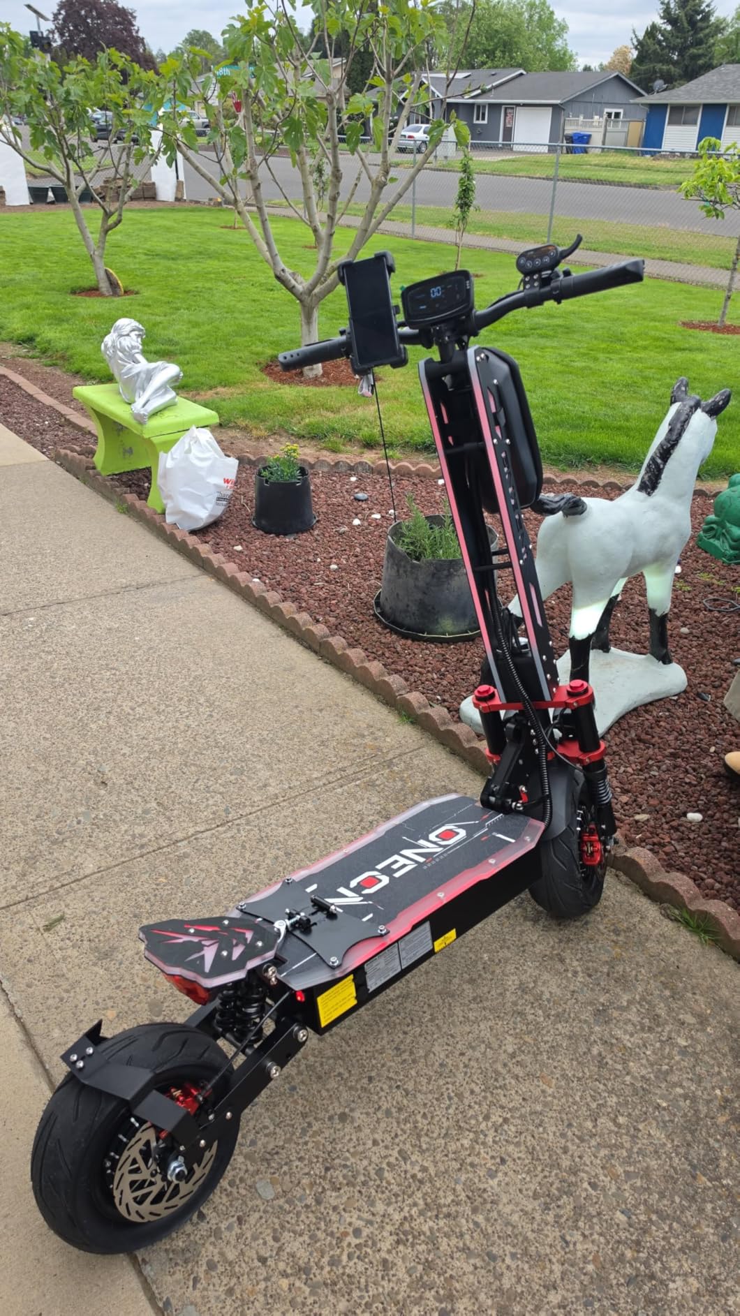 Electric Scooter Adults, 3500W/7000w Single/Dual Hyper Motor with 50/70 Miles Range Battery, Up to 45/58 MPH Top Speed, 10.5