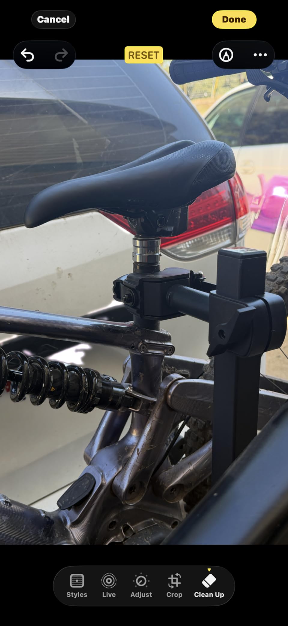 CRAVOT CyberRack S2 Ebike Rack, 300 lbs Capacity Foldable Bike Racks for Tow Hitch Heavy Electric Bike Carrier for 2 E-Bike, Up to 5-inch Fat Tire 2'' Receiver customer photo 1