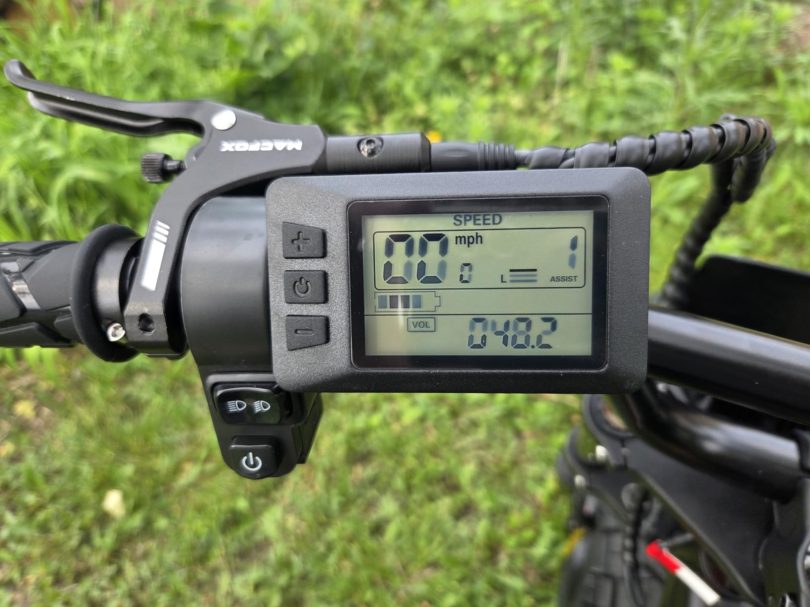 MACFOX X7 Electric Bike for Adults, 750W EBike with Hydraulic Brakes, 48V 13Ah Removable Battery 30 Mile Range, Upgraded 20x5.0 Rear Fat Tire for School/City/Town Commuting (UL2849 & Class-2) customer photo 1