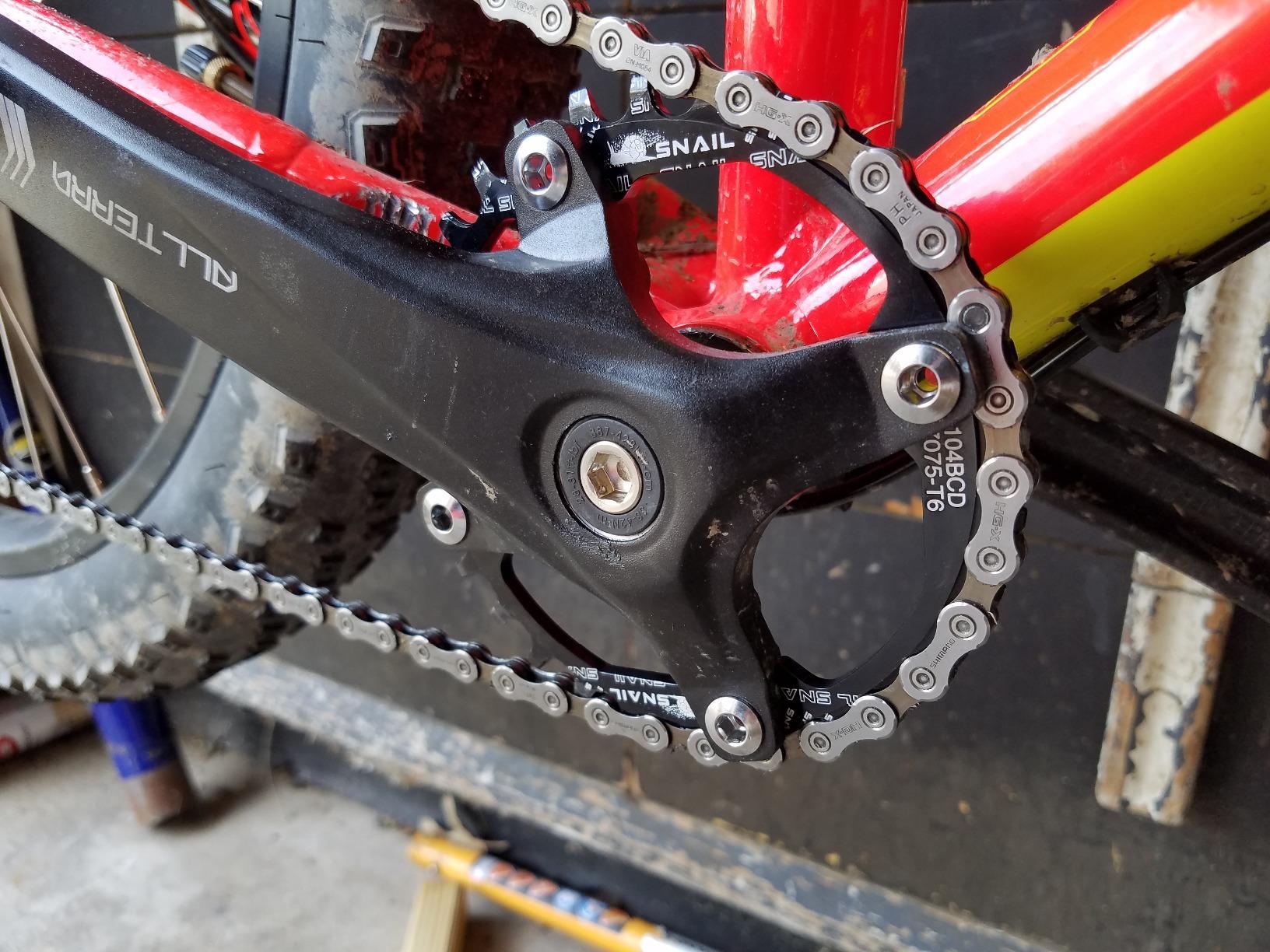 FOMTOR 104 BCD Chainring (30-52T), CNC 7075 Aluminum Narrow Wide Round/Oval Chainring for MTB/Road Bike/Ebike customer photo 2