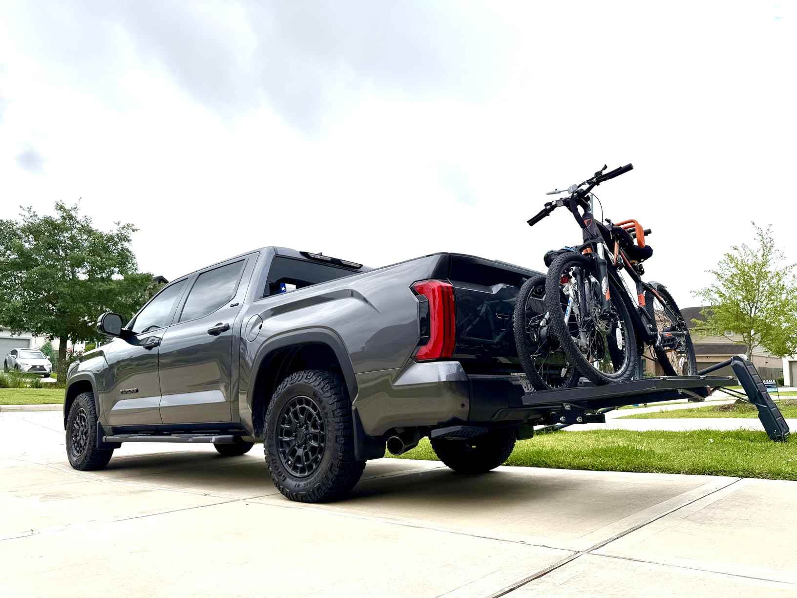 Wildroad Hitch Cargo Carrier with Bike Rack 60