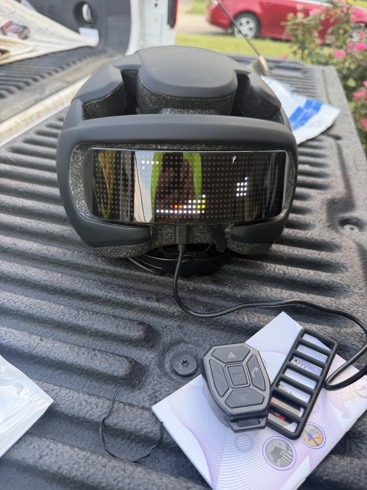 Bike Helmet - with LED Turn Signals (Smart App Programming) - Adult, Youth, City, Commuter, and E-Bike Helmet (58-61 cm) customer photo 1