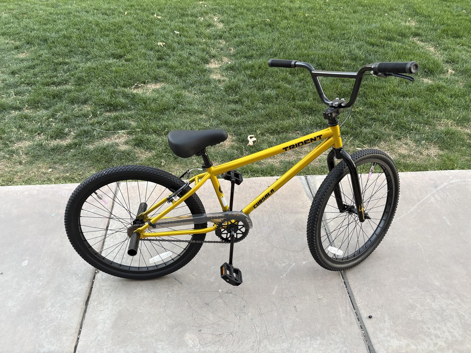 cubsala 20 24 26 Inch BMX Race Bike Trident Bicycles Beginner-Level to Advanced Riders with 2 Pegs, Multiple Colors customer photo 1