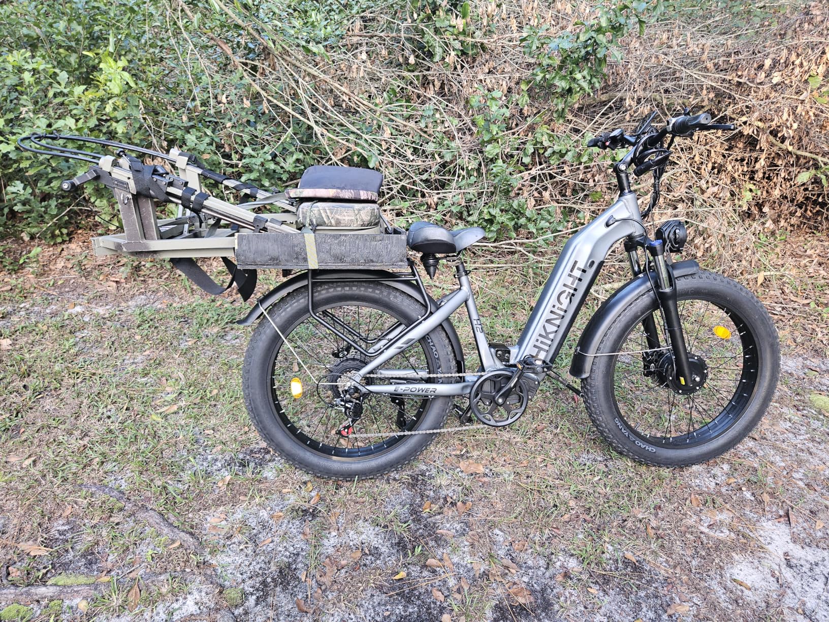 Dual Motor Electric Bike for Adults 3000W Peak 52V 20AH Battery E-Bike, Max 38MPH, 26