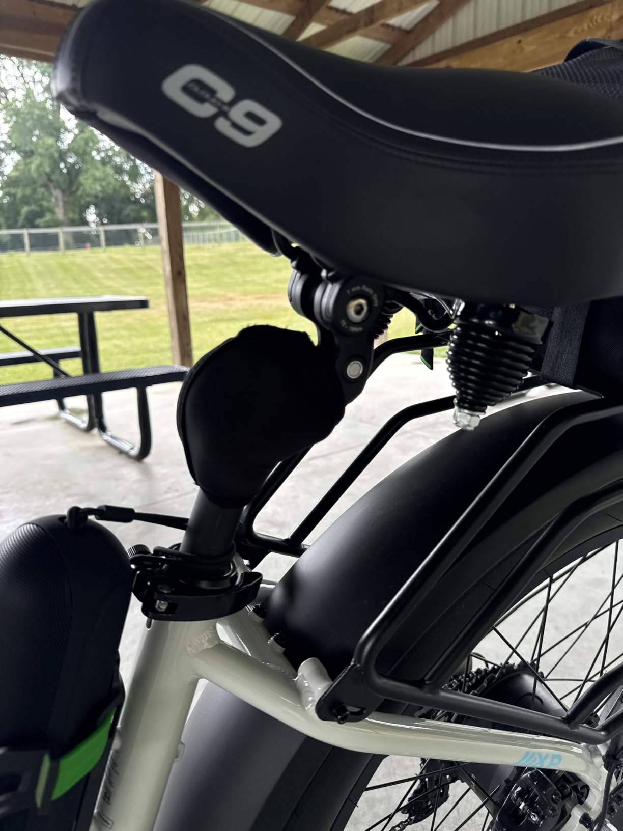 Safort Suspension Seatpost for eBike 4 Diameters Available (27.2/30.4/30.9/31.6mm) customer photo 1
