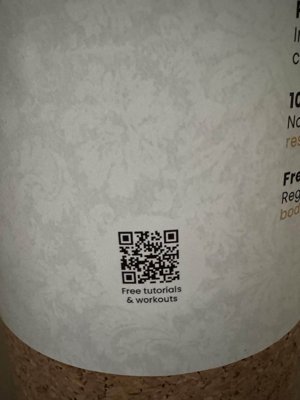 Luxury Cork Yoga Mat - Non Slip, Extra Thick Grip. Thicker, Longer, and Wider for More Comfort and Support customer photo 2
