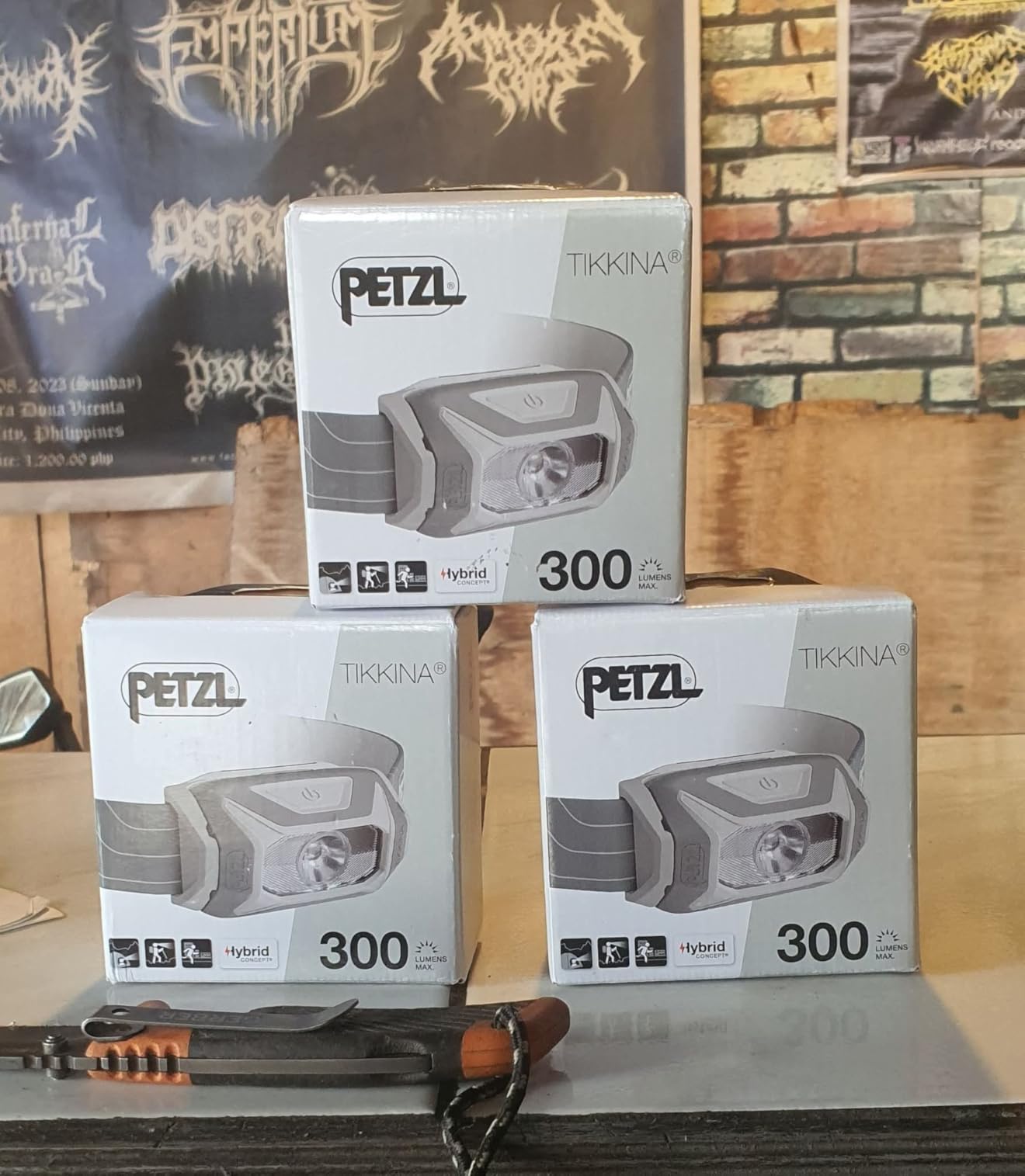 PETZL TIKKINA Headlamp | Compact, Easy-to-Use 300 Lumen Light, Designed for Hiking, Climbing, Running, & Camping customer photo 1