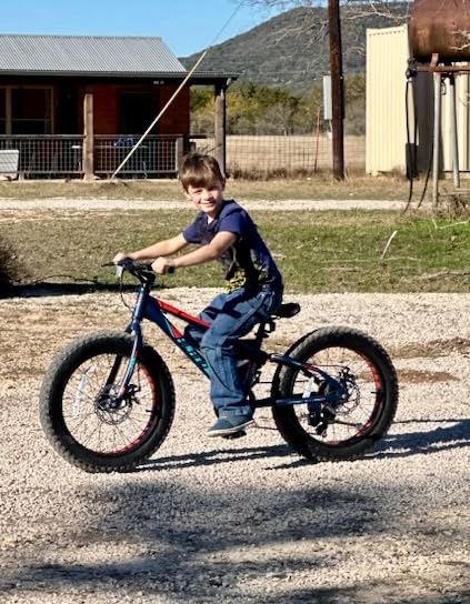 Hiland 20 Inch Kids' Bicycles Fat Tire Mountain Bike for Boys and Girls Age 5 + Years, Shimano 7-Speed, Dual-Disc Brake, Kids Beach and Snow Bicycle customer photo 2