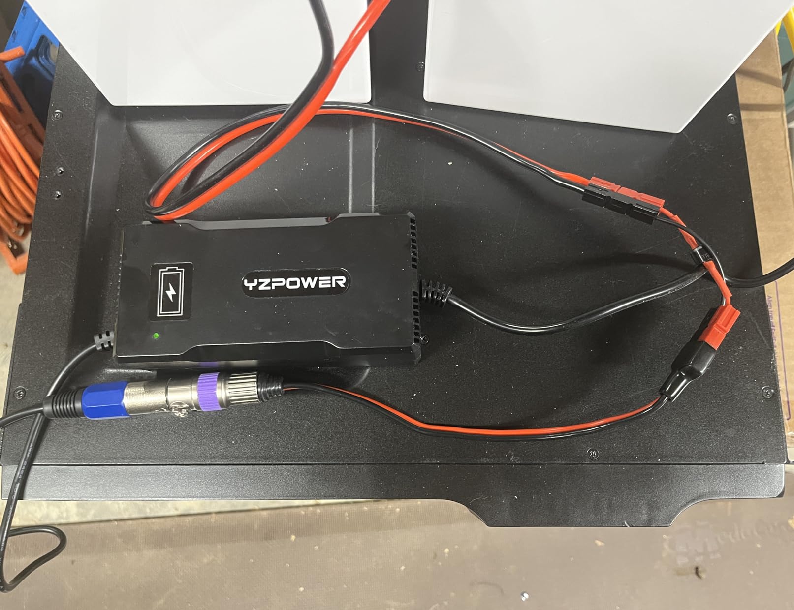 Ebike Charger 48V Lithium Battery Charger, 54.6V Output 4A Fast Electric Bike Charger, 3-Pin XLR Connector, Fan Cooled, Red/Green Indicator, Scooter Charger customer photo 2