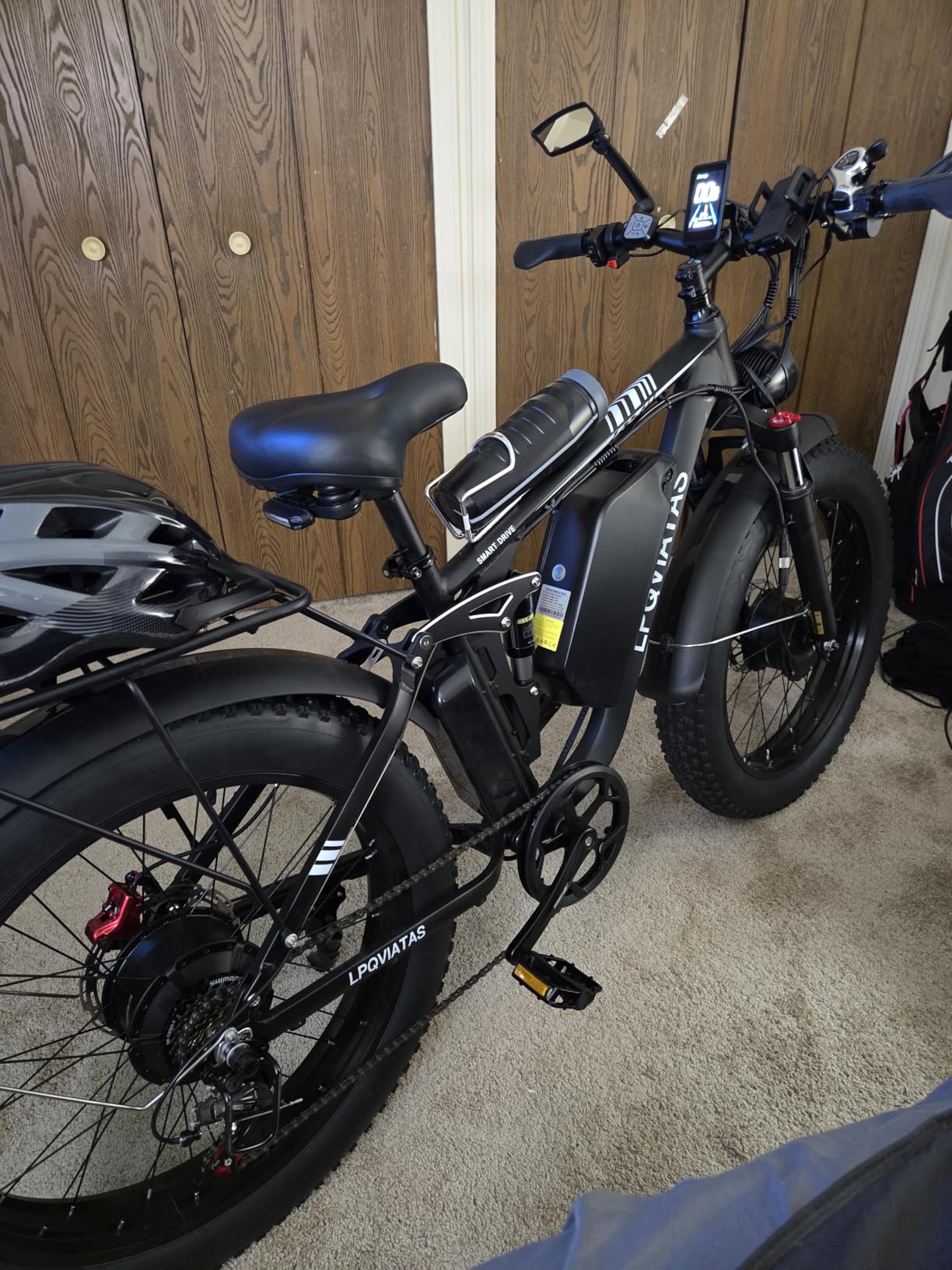 9000W Peak Dual Motor Ebike for Adults, 58V Max-Output Battery, Max 46MPH | Up to 105 Miles, 24