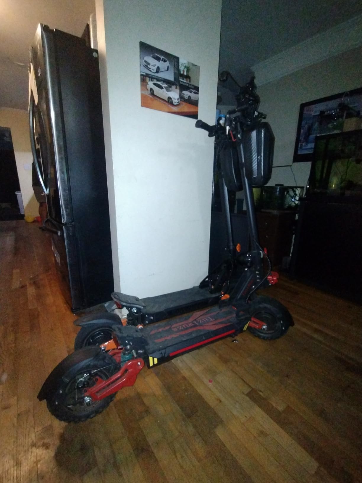 HLOIE V2 5600W Dual Motor Electric Scooter for Adults, 48V26AH Lithium Battery, Up to 45MPH, 55 Miles Range, Dual Suspension, Dual Brakes, 3 Speed Modes, LCD Display - Off-Road Folding E Scooter customer photo 1