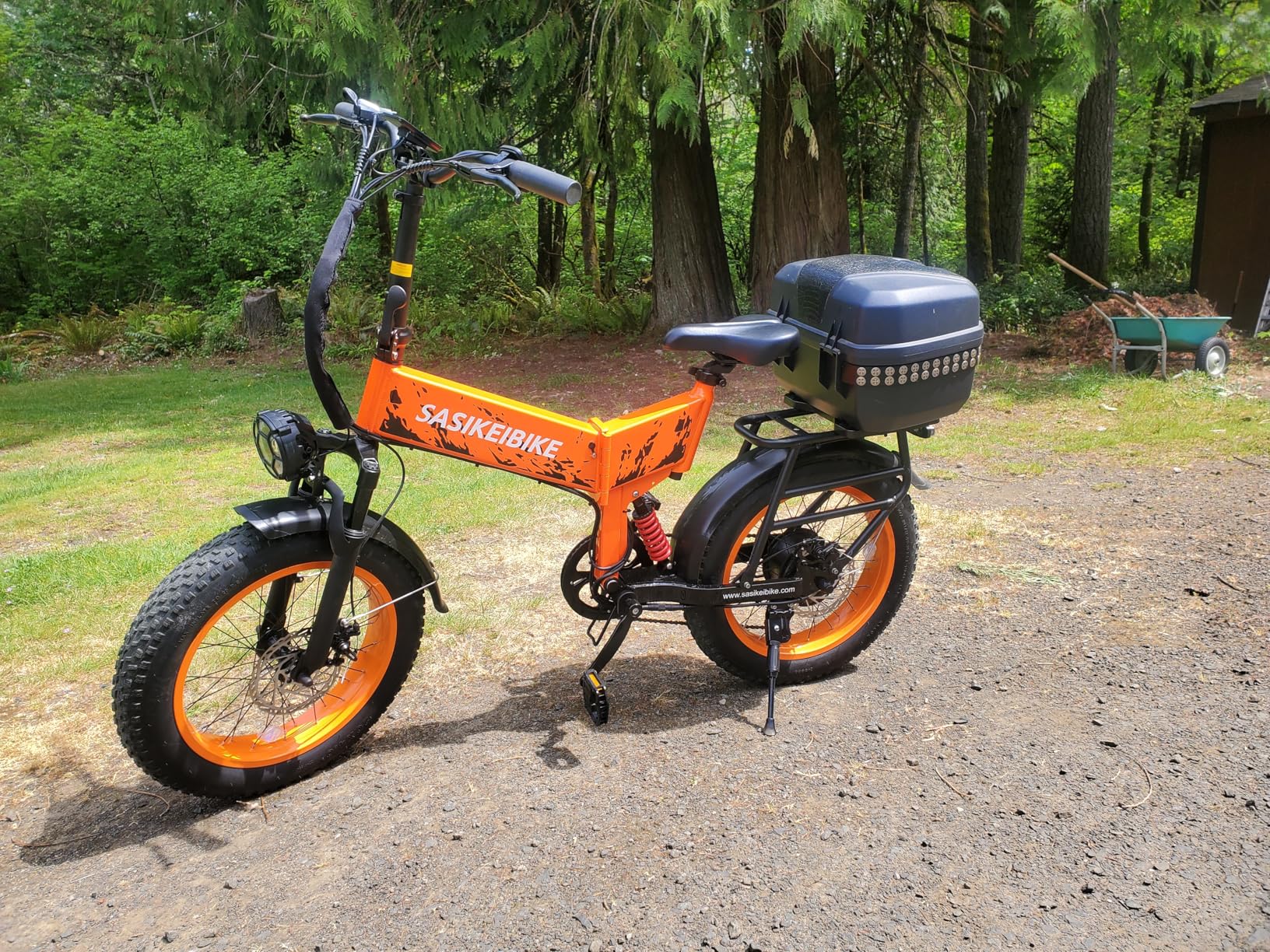 SASIKEIBIKE 1500W Folding Electric Bike for Adult,52V20Ah Removable Battery Ebike with 70Mile Max,20
